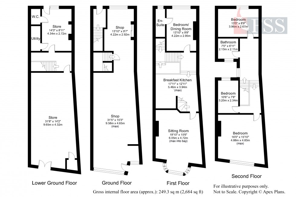 Floorplan for                                                         
                                                    
