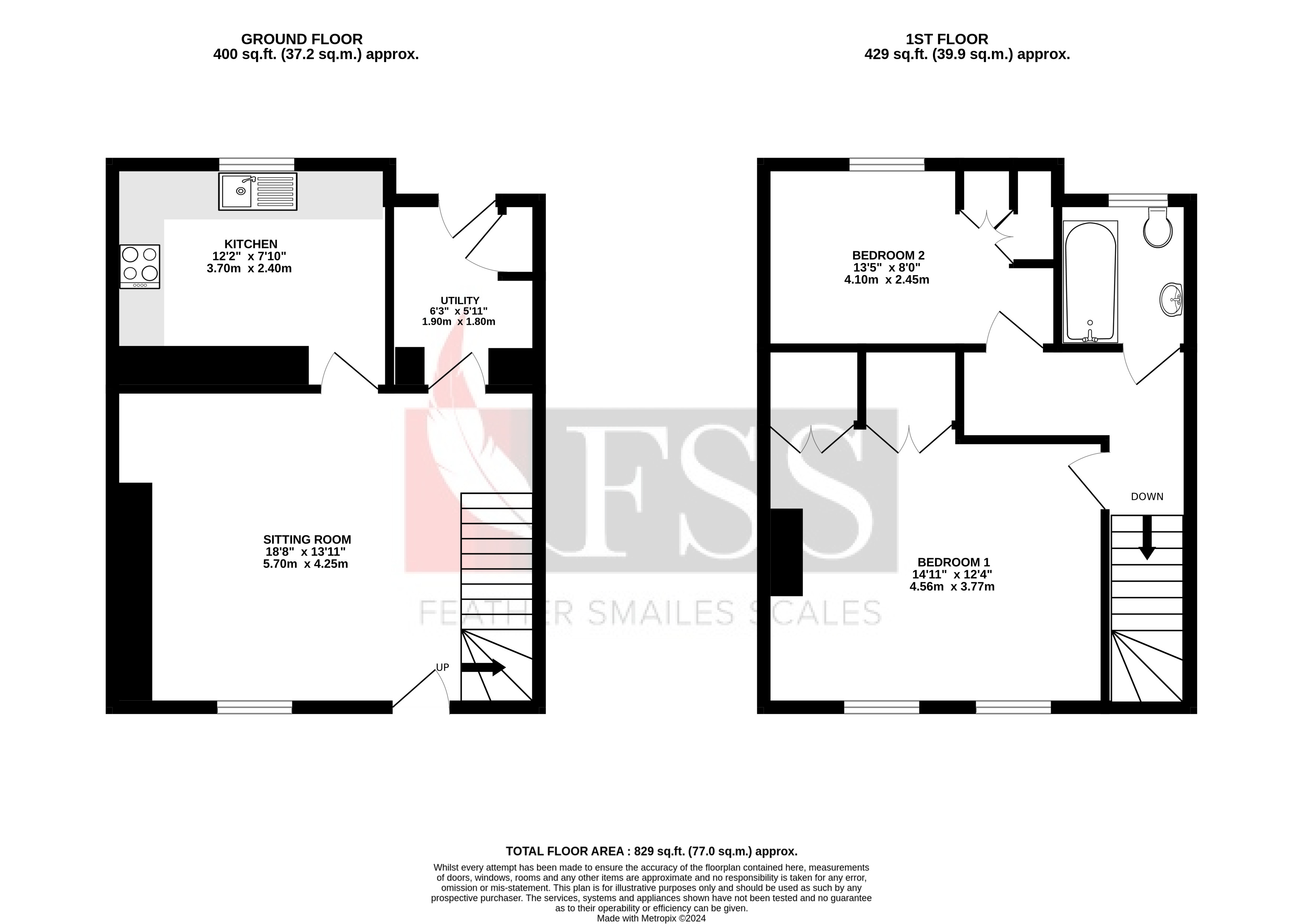 Floorplan for                                                          
                                                    