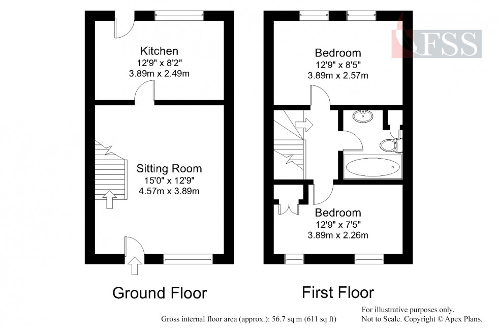 Floorplan for                                                          
                                                    
