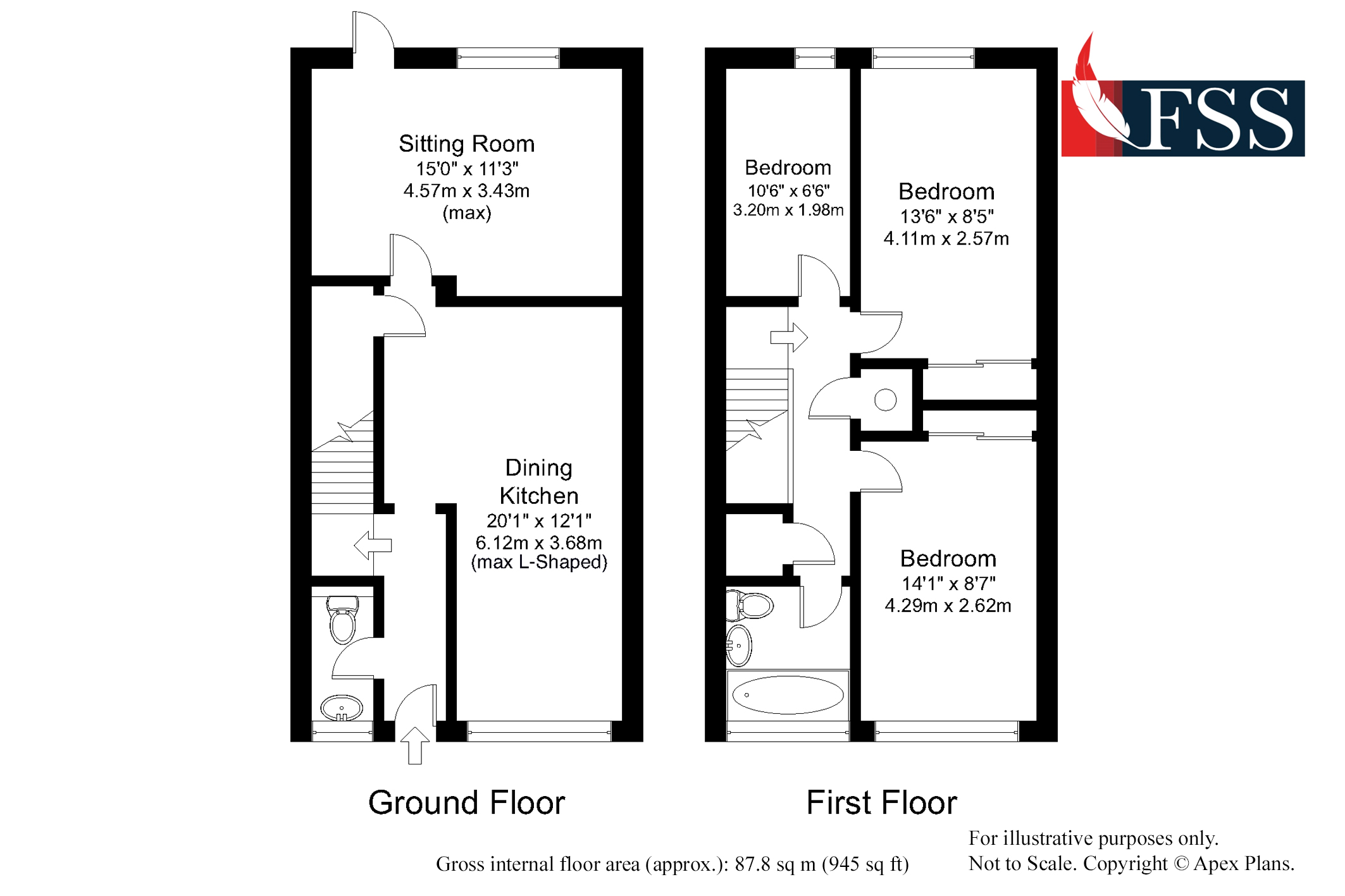 Floorplan for                                                          
                                                    