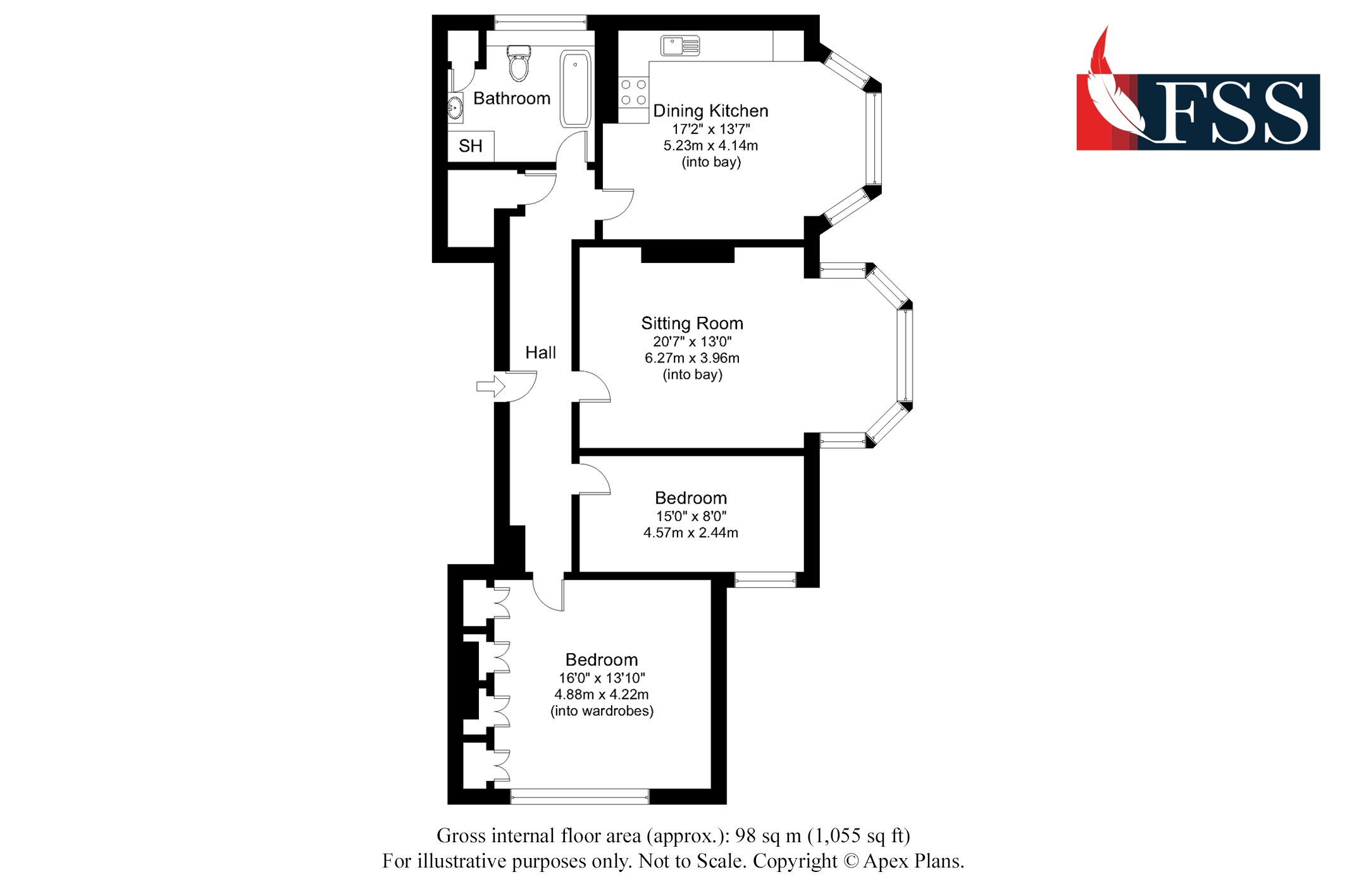 Floorplan for                                                          
                                                    