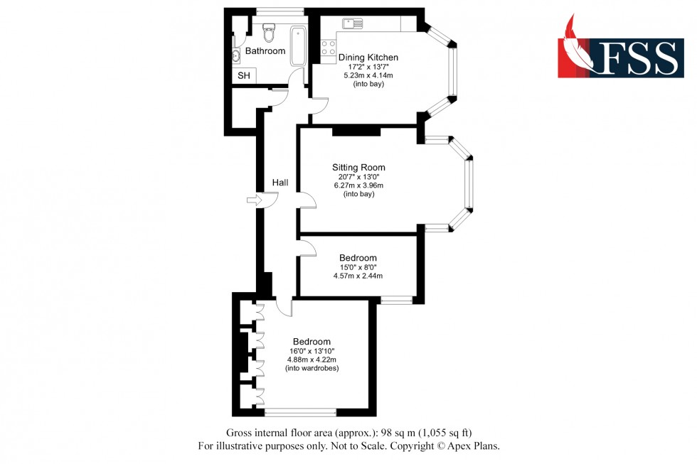 Floorplan for                                                          
                                                    