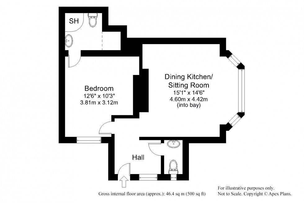 Floorplan for                                                          
                                                    