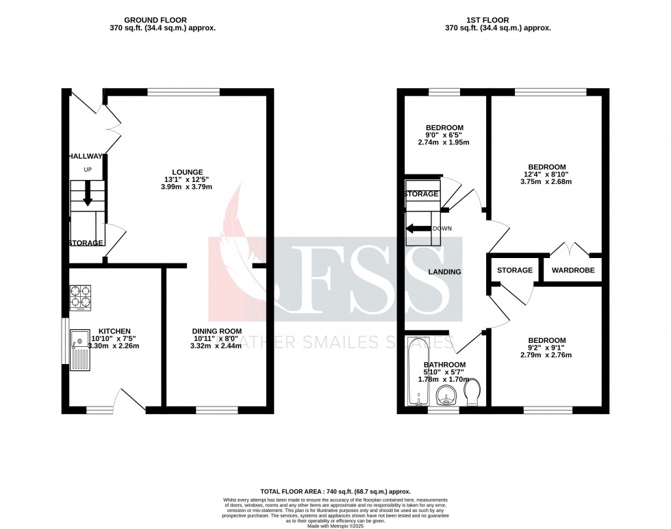 Floorplan for                                                          
                                                    