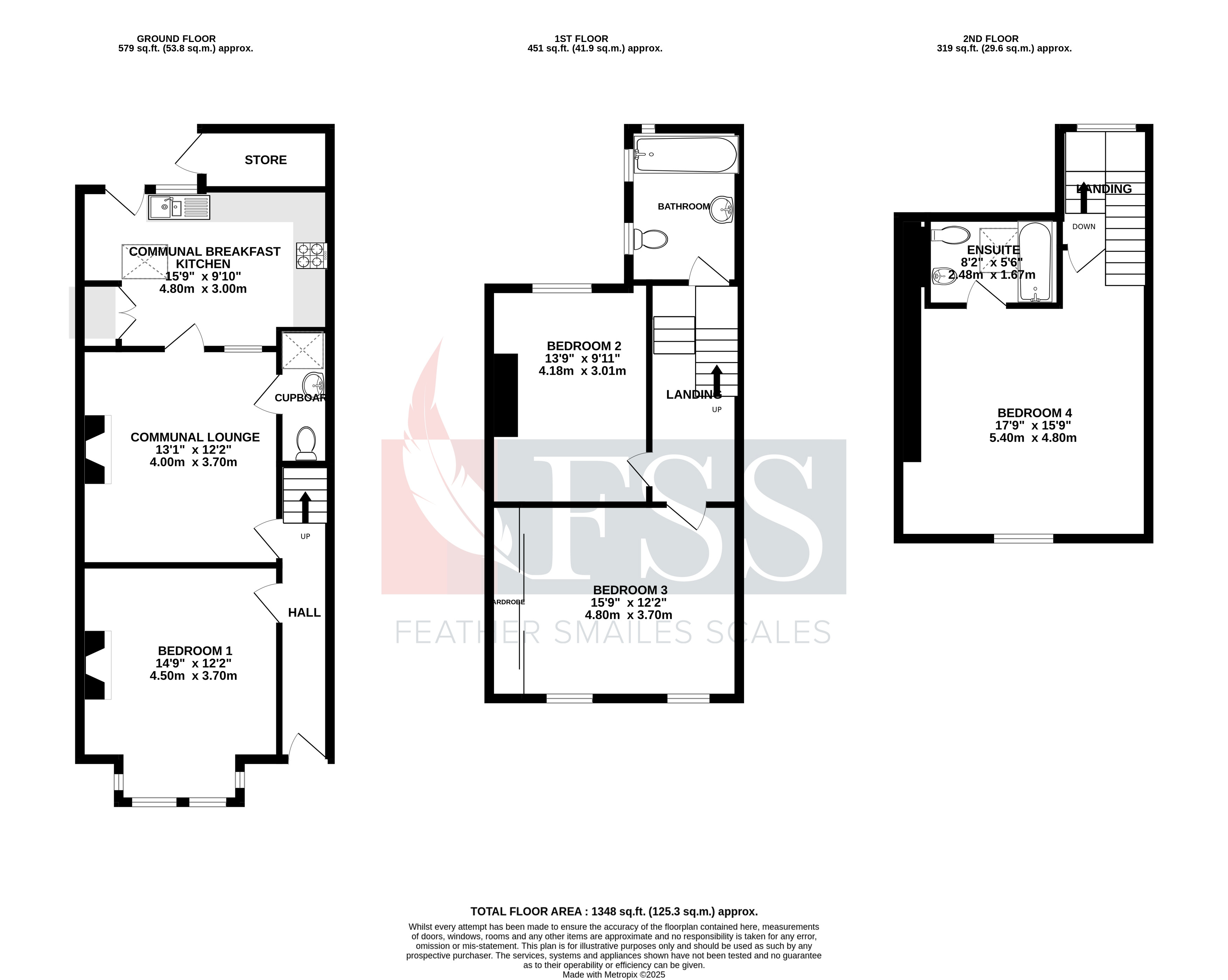 Floorplan for                                                          
                                                    