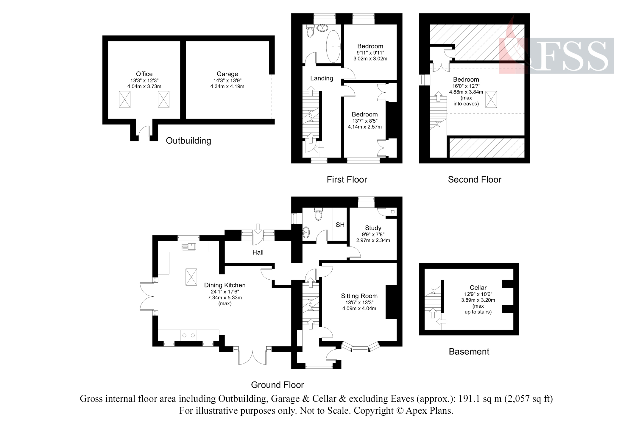 Floorplan for                                                          
                                                    