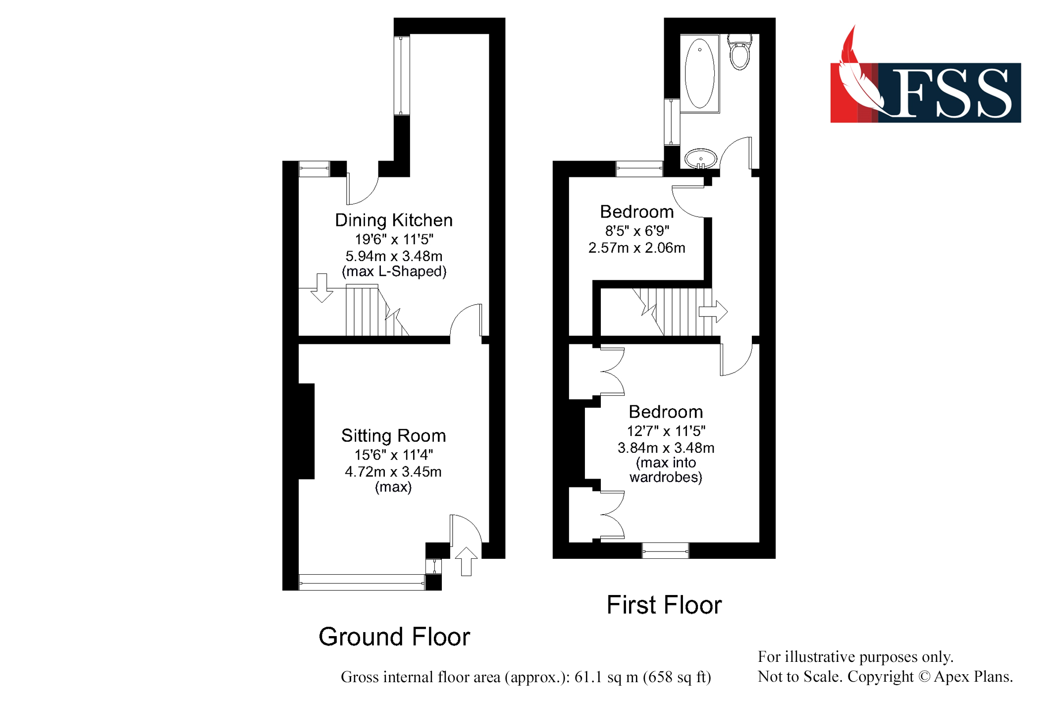 Floorplan for                                                          
                                                    