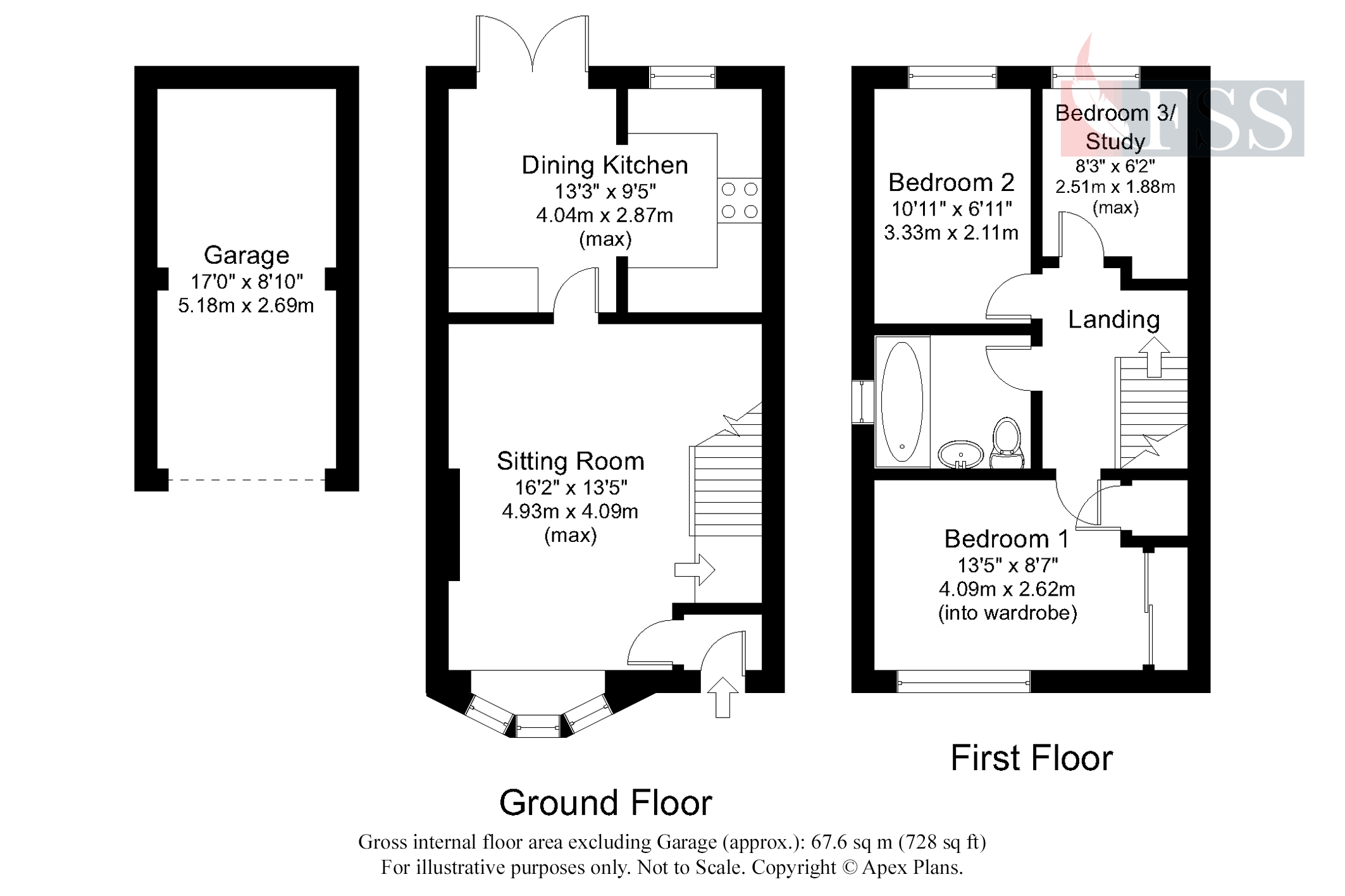 Floorplan for                                                          
                                                    
