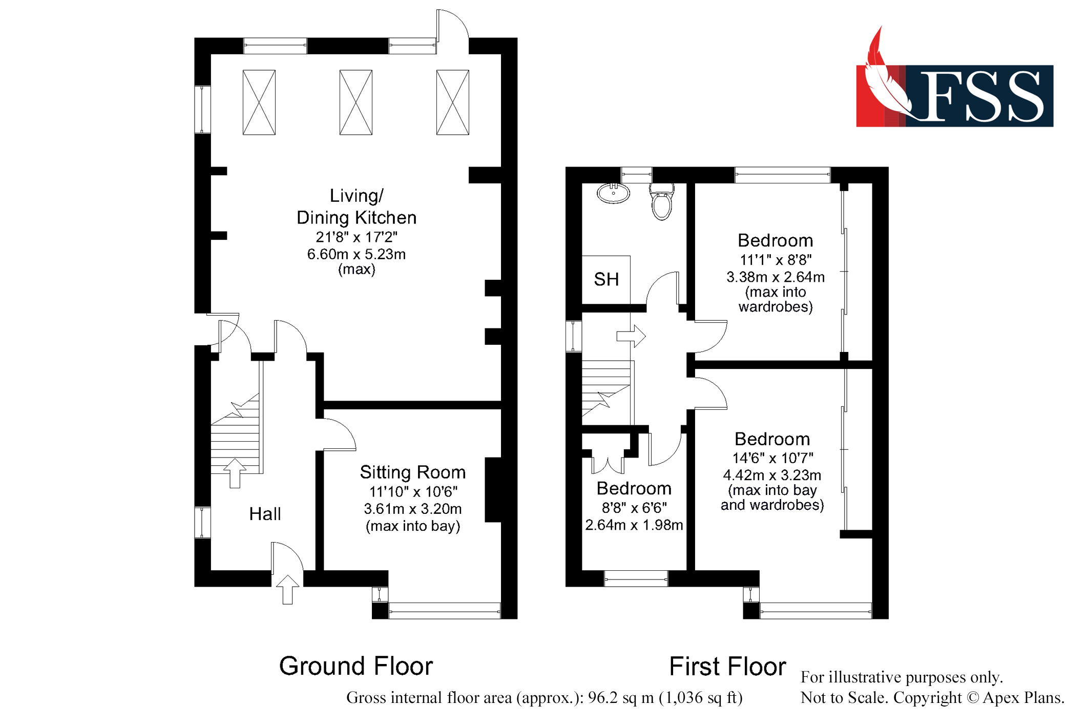Floorplan for                                                          
                                                    
