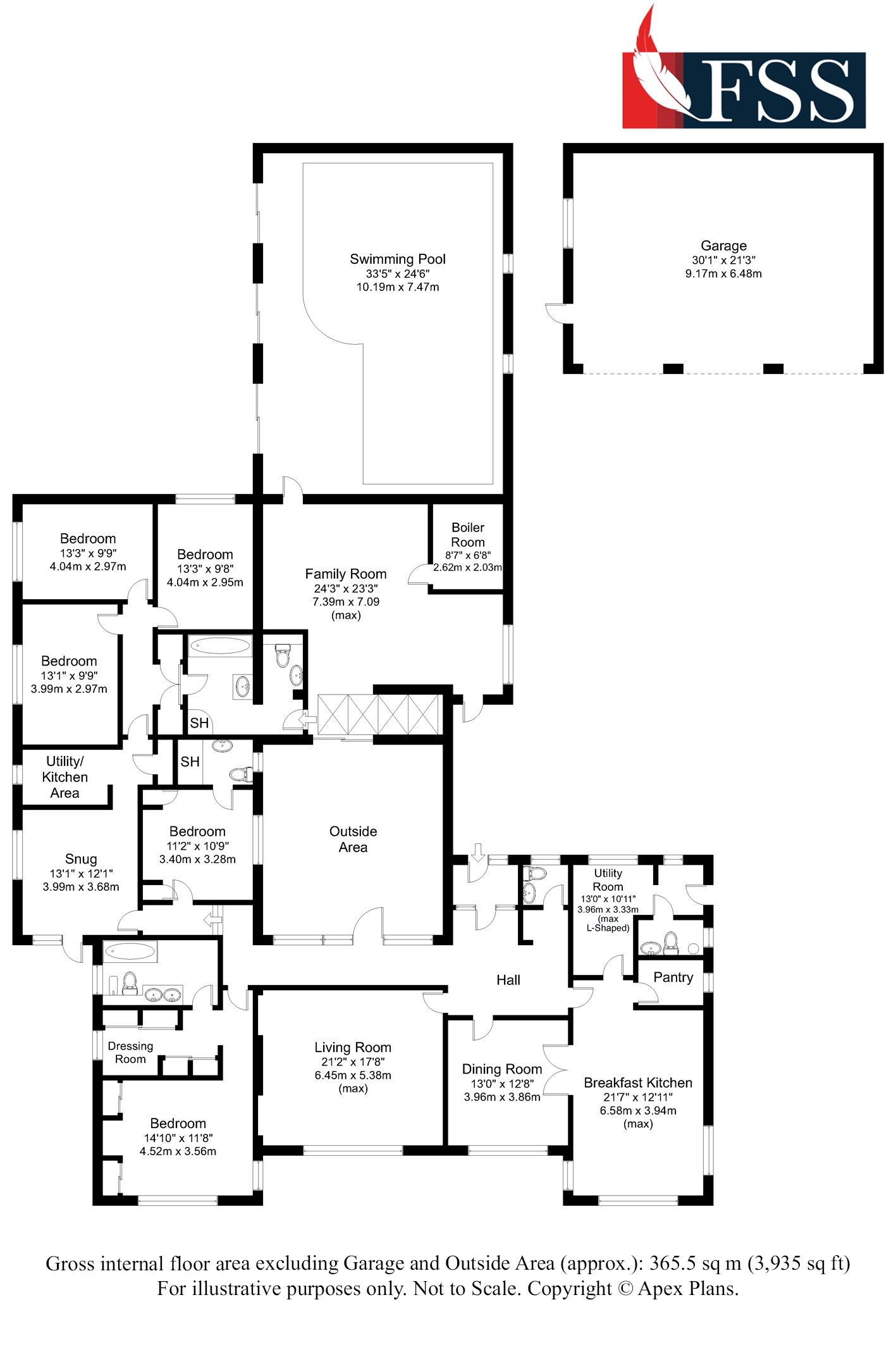 Floorplan for                                                          
                                                    
