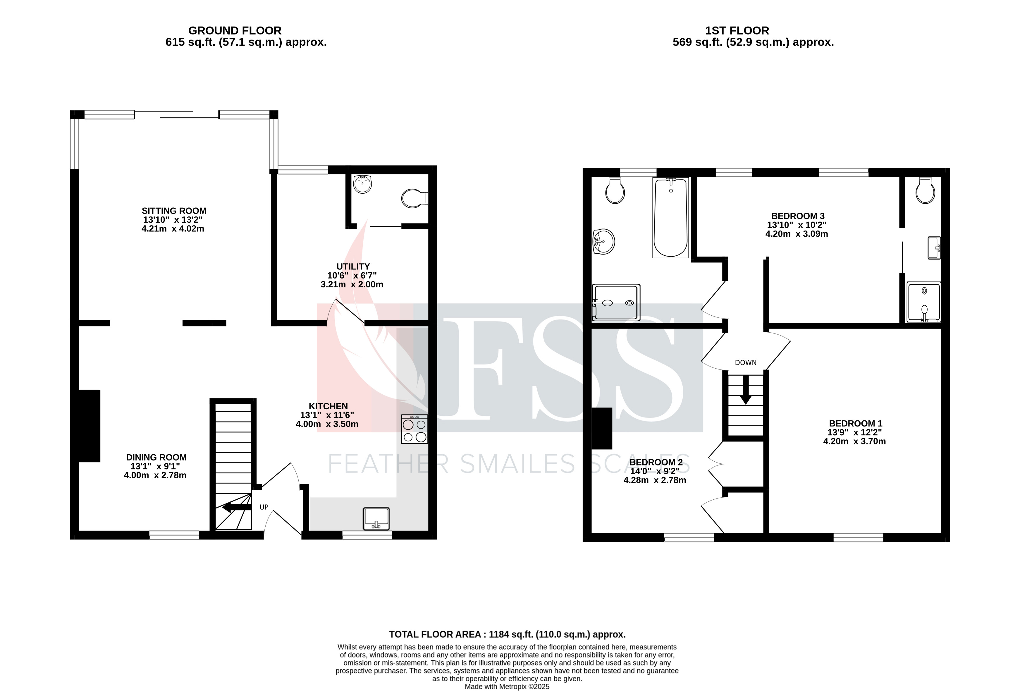 Floorplan for                                                          
                                                    