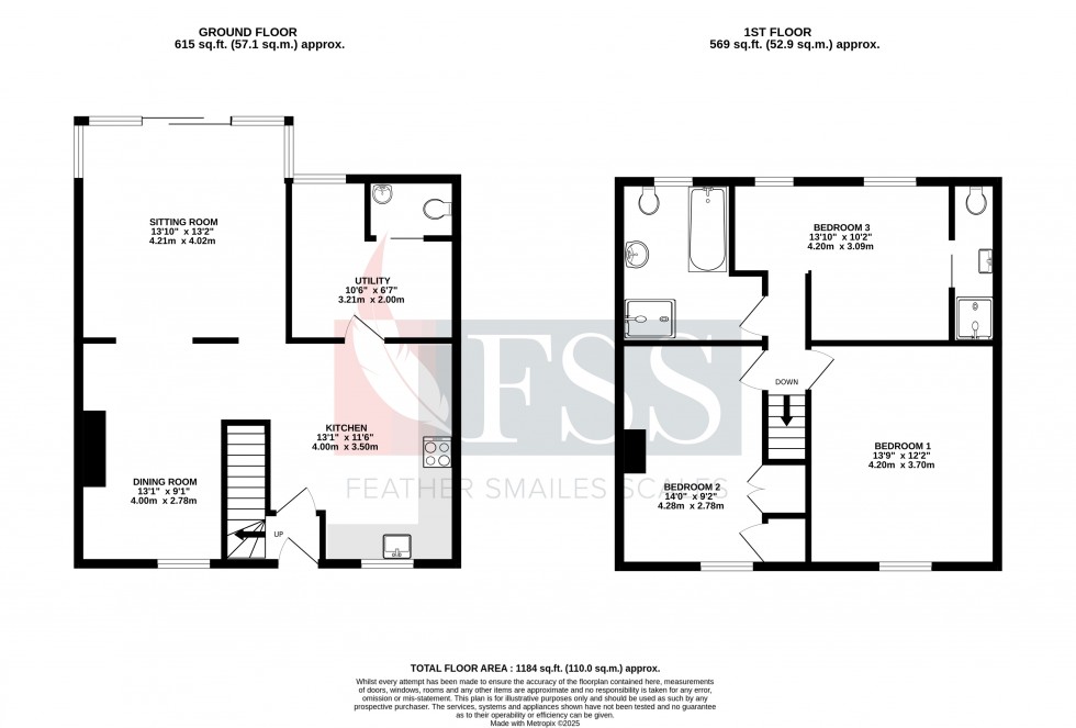 Floorplan for                                                          
                                                    