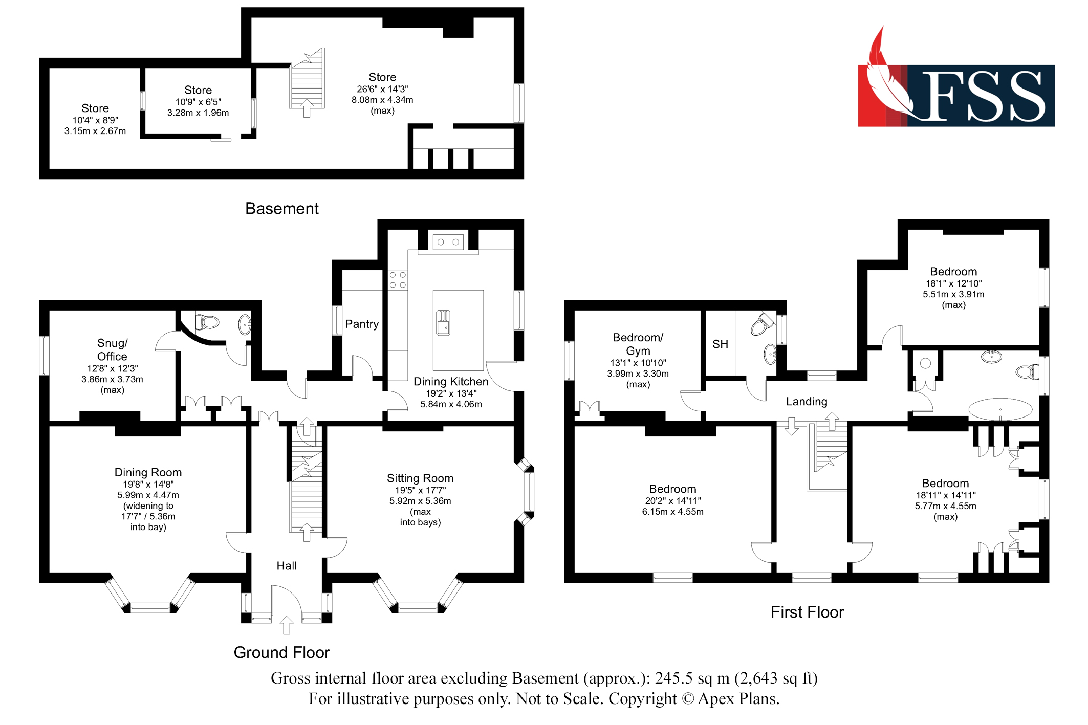 Floorplan for                                                          
                                                    