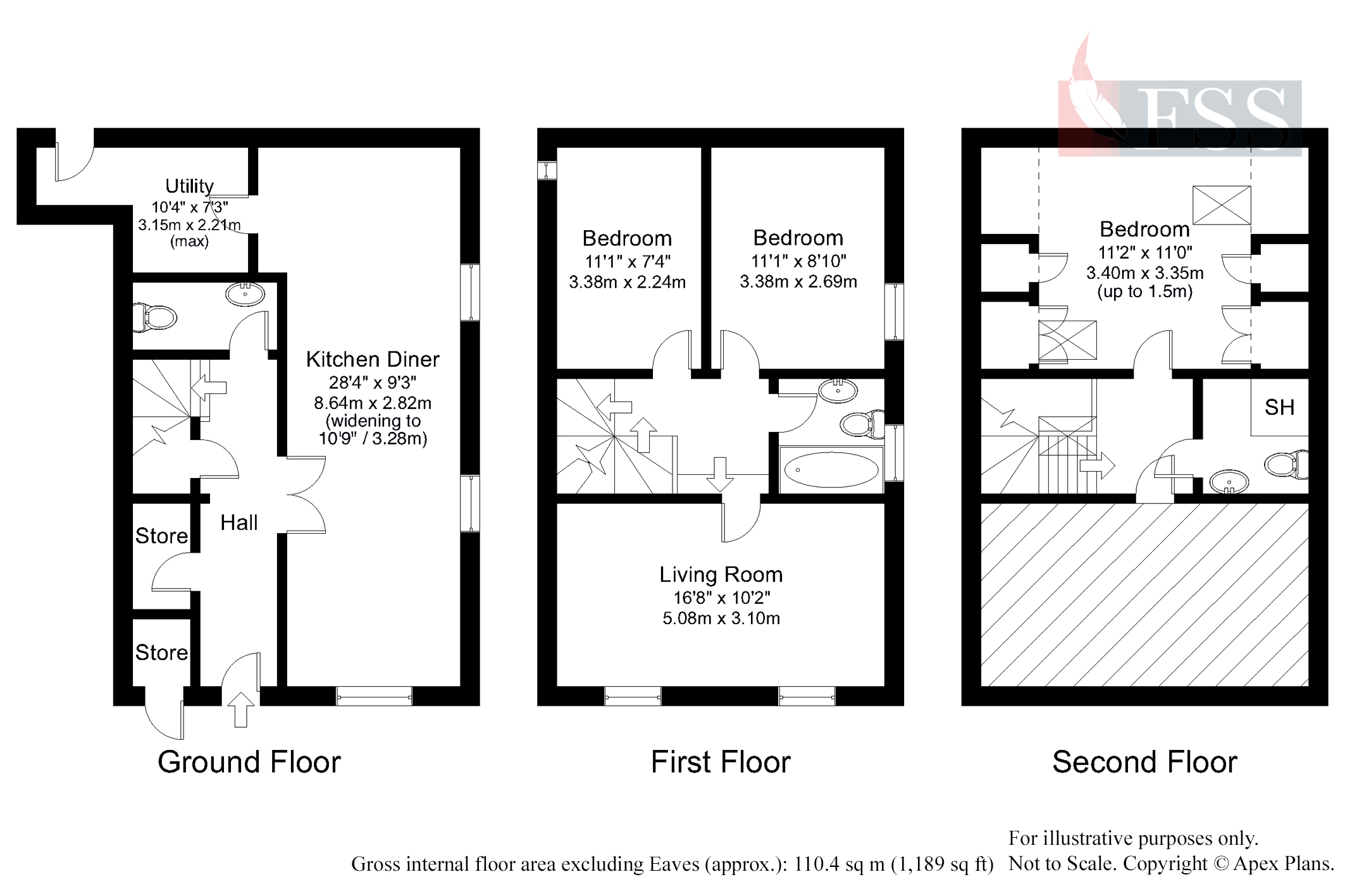 Floorplan for                                                          
                                                    