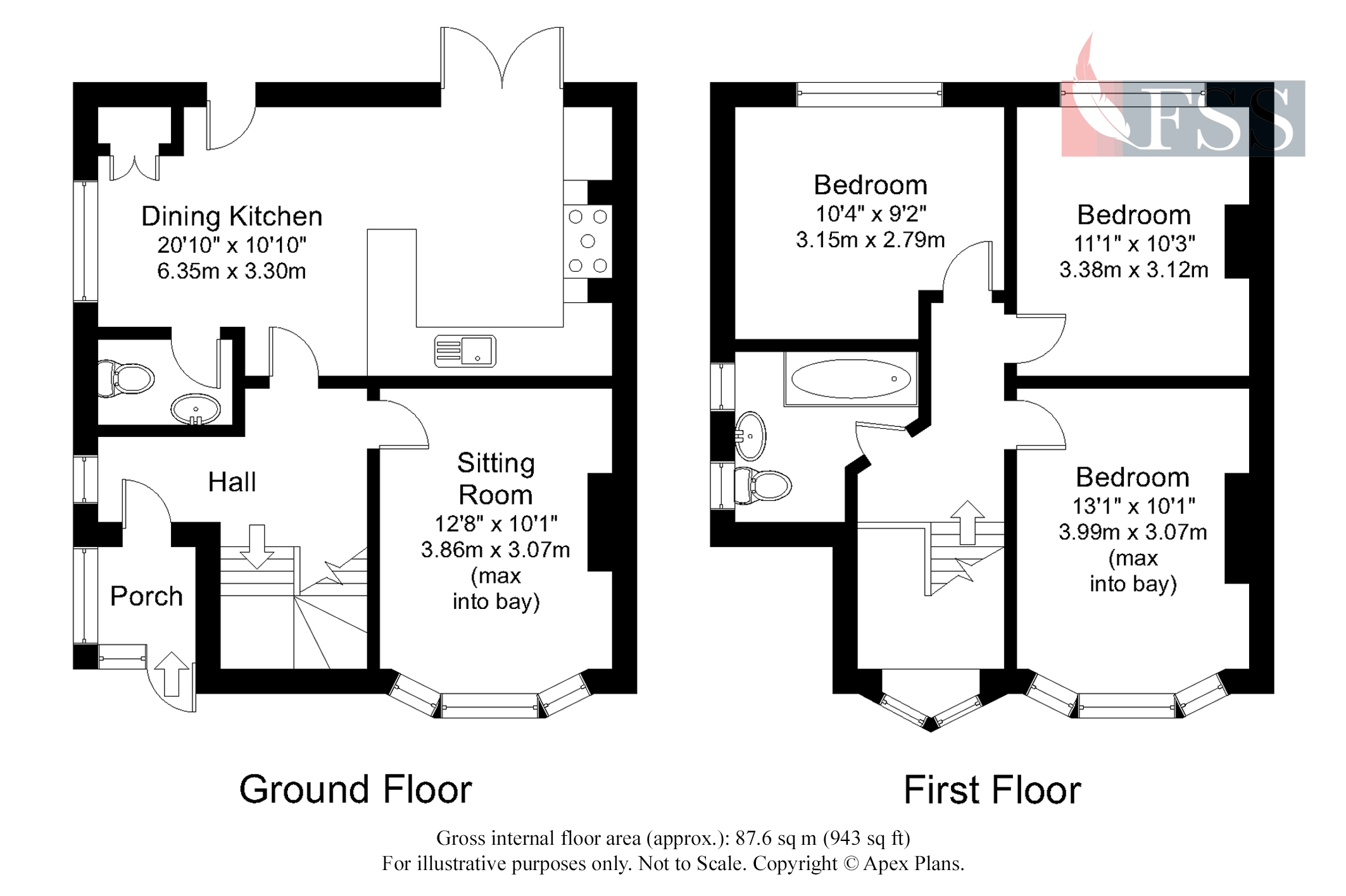 Floorplan for                                                          
                                                    