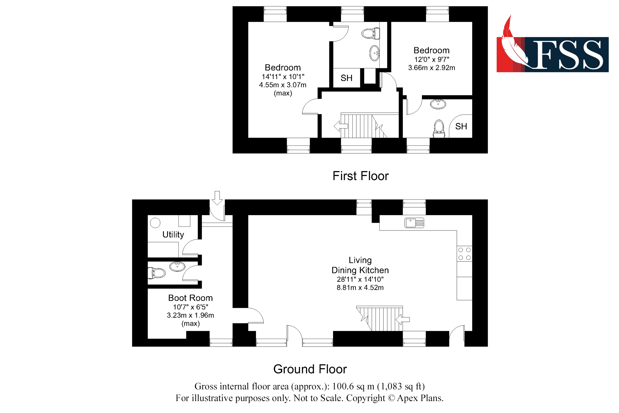 Floorplan for                                                          
                                                    
