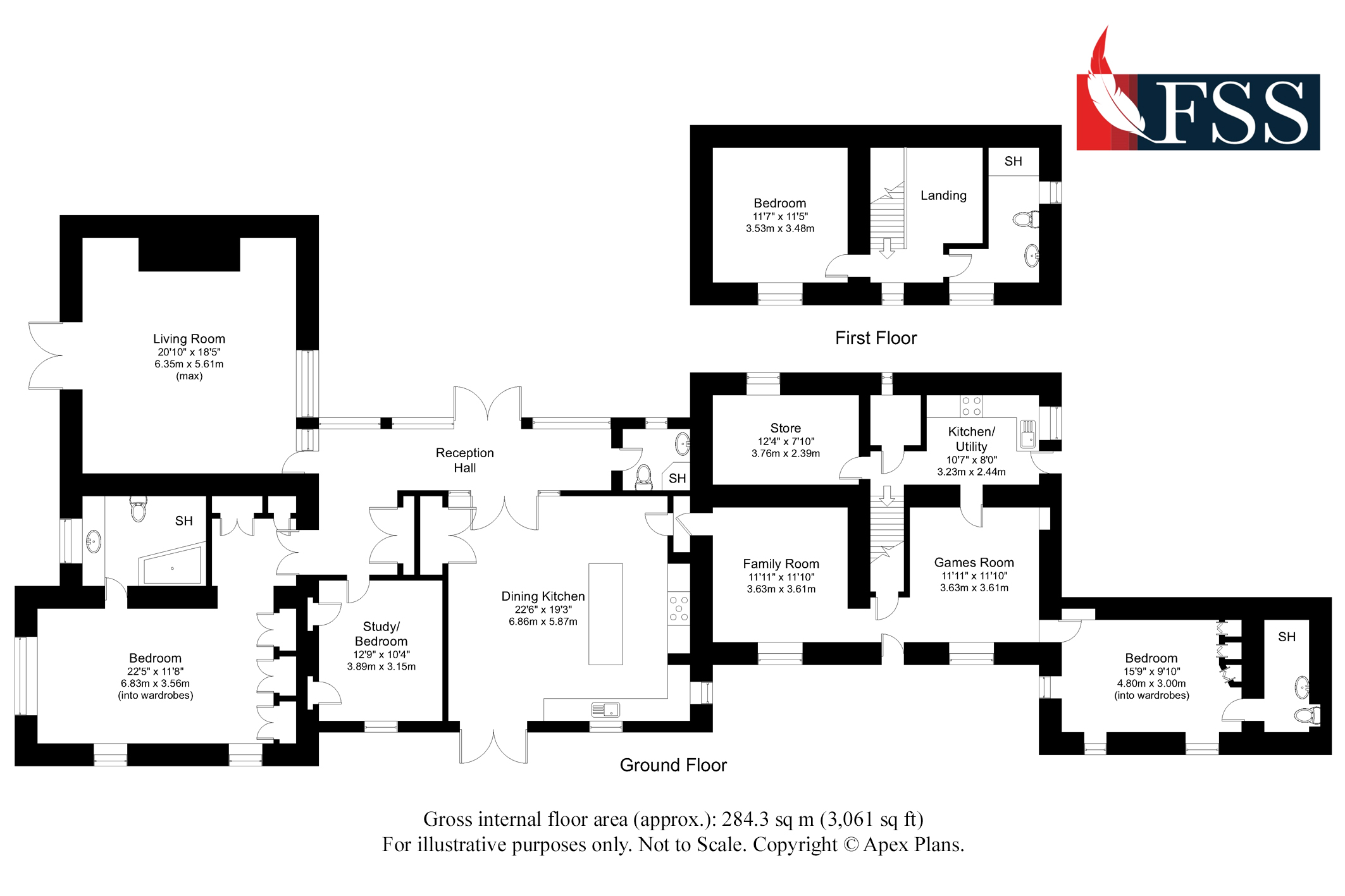 Floorplan for                                                          
                                                    