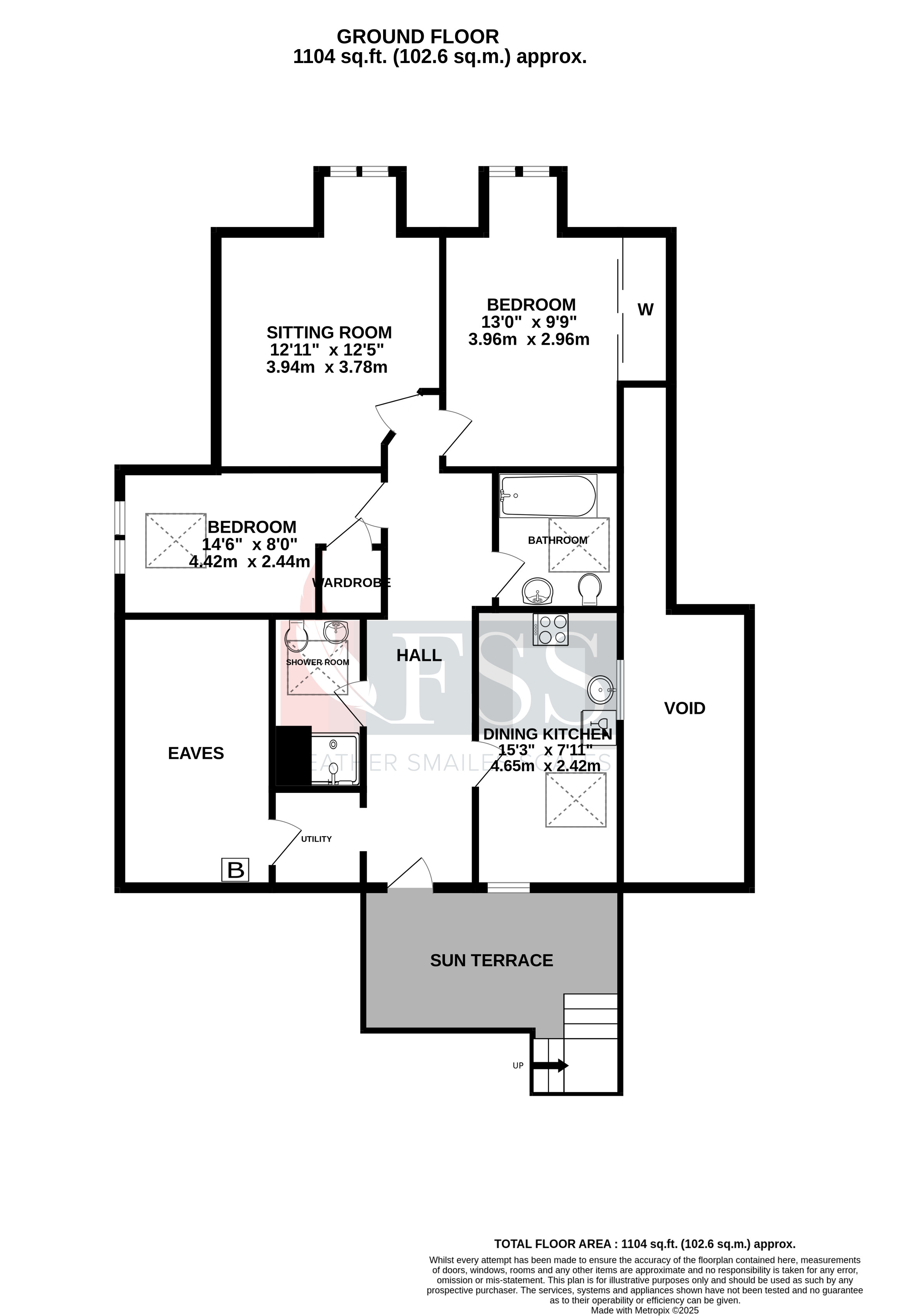 Floorplan for                                                          
                                                    