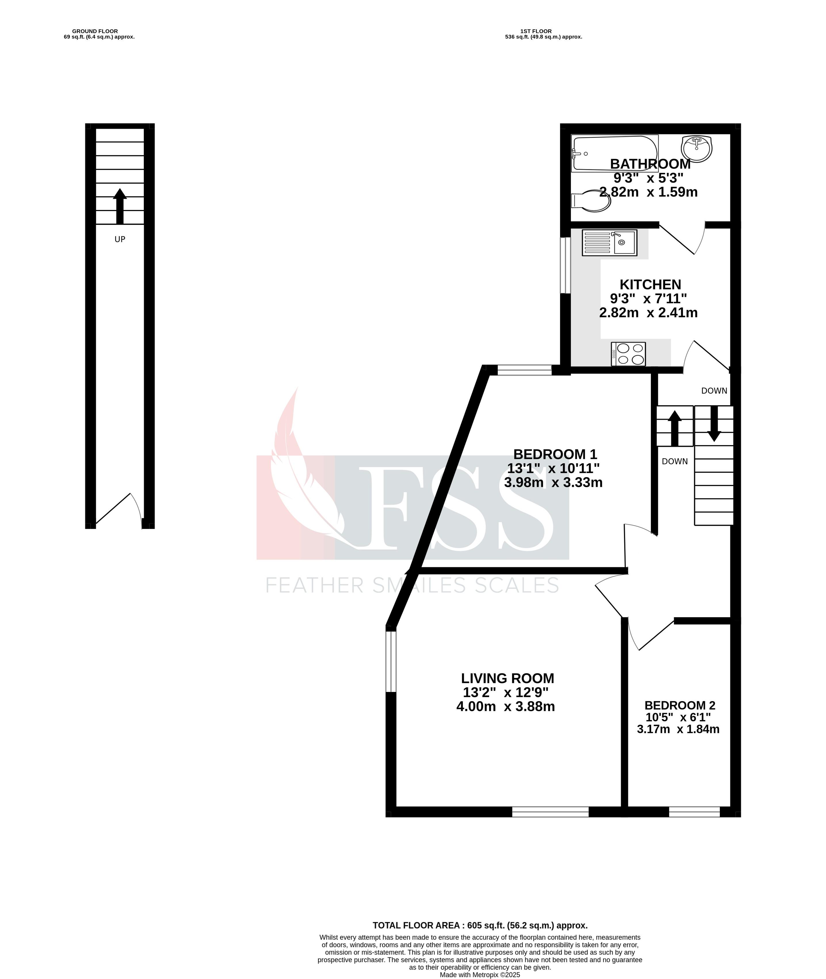 Floorplan for                                                          
                                                    