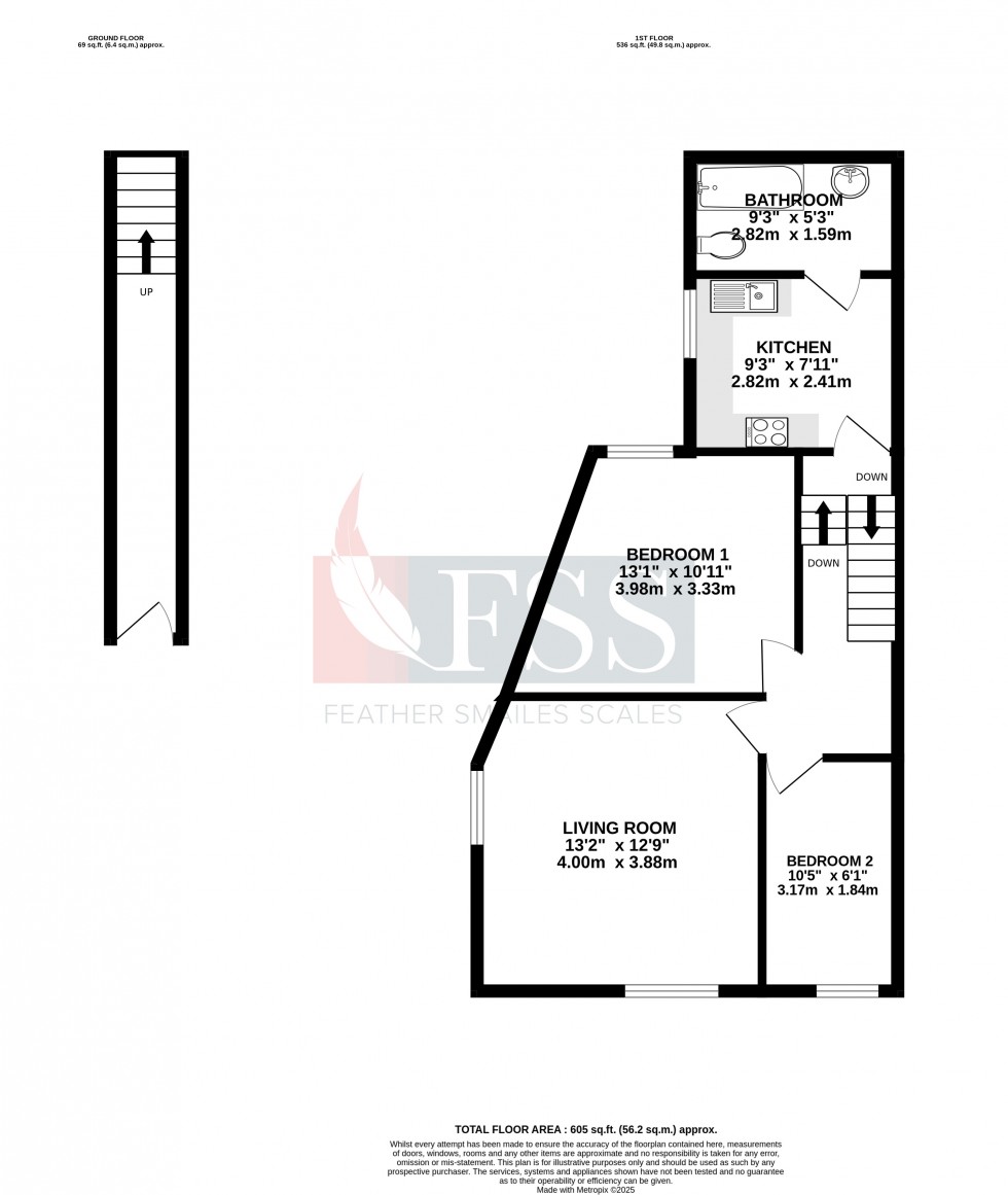 Floorplan for                                                          
                                                    