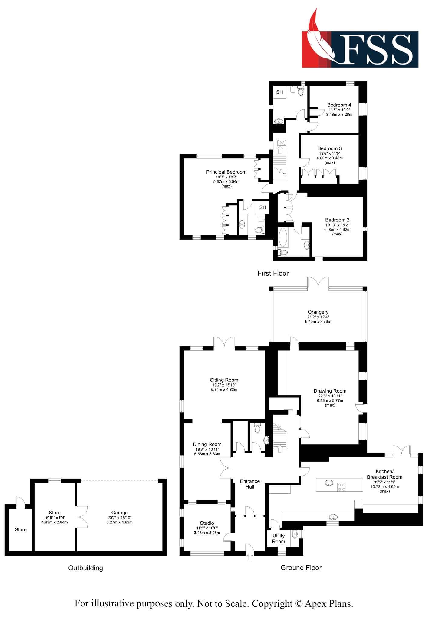 Floorplan for                                                          
                                                    