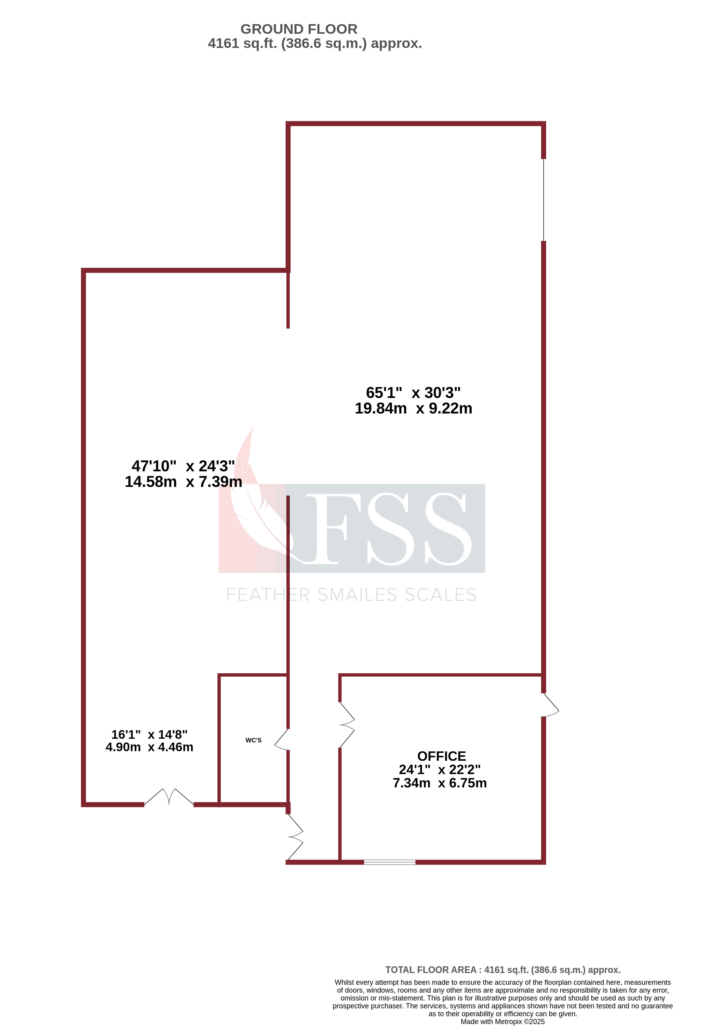 Floorplan for                                                          
                                                    