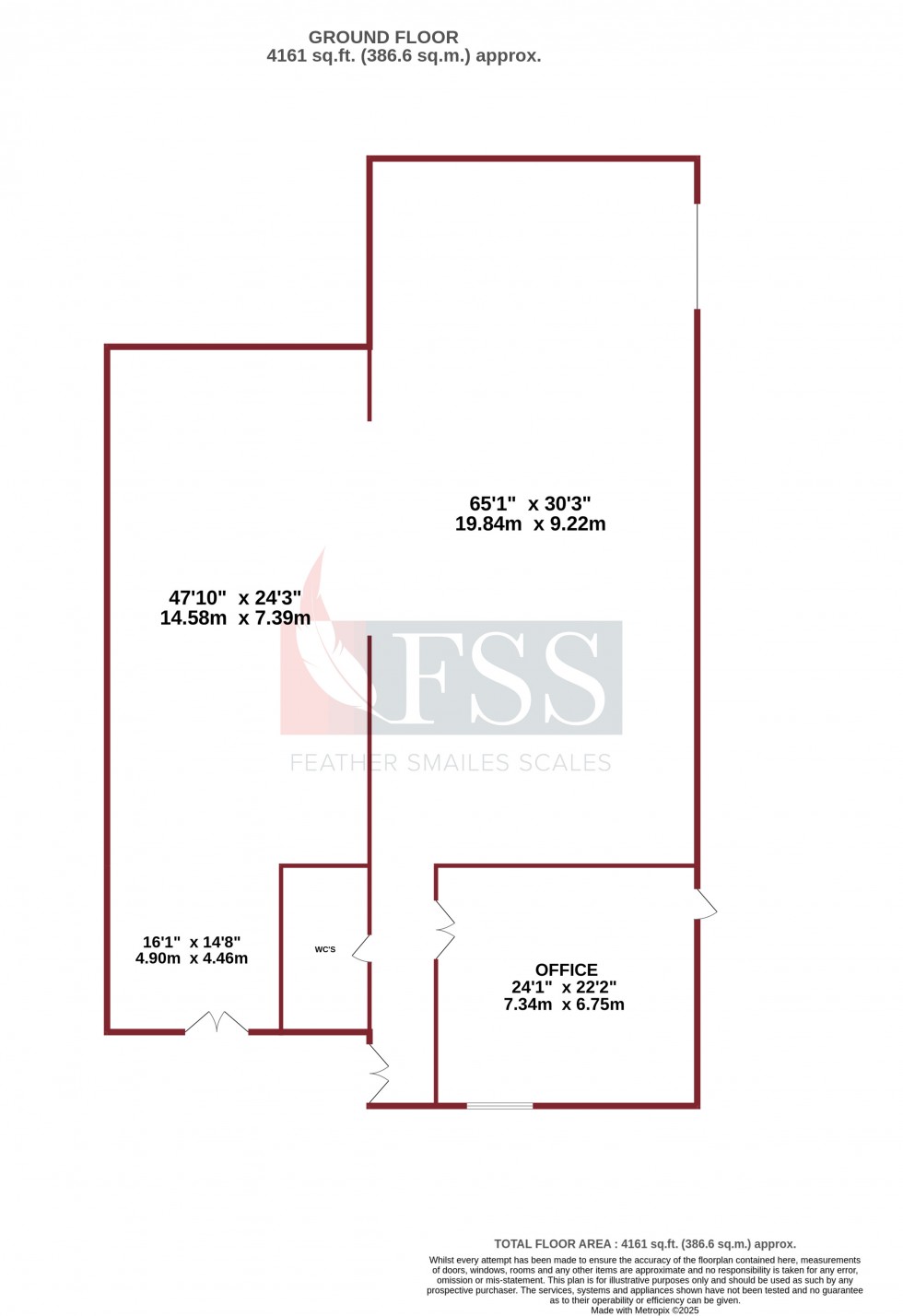 Floorplan for                                                          
                                                    