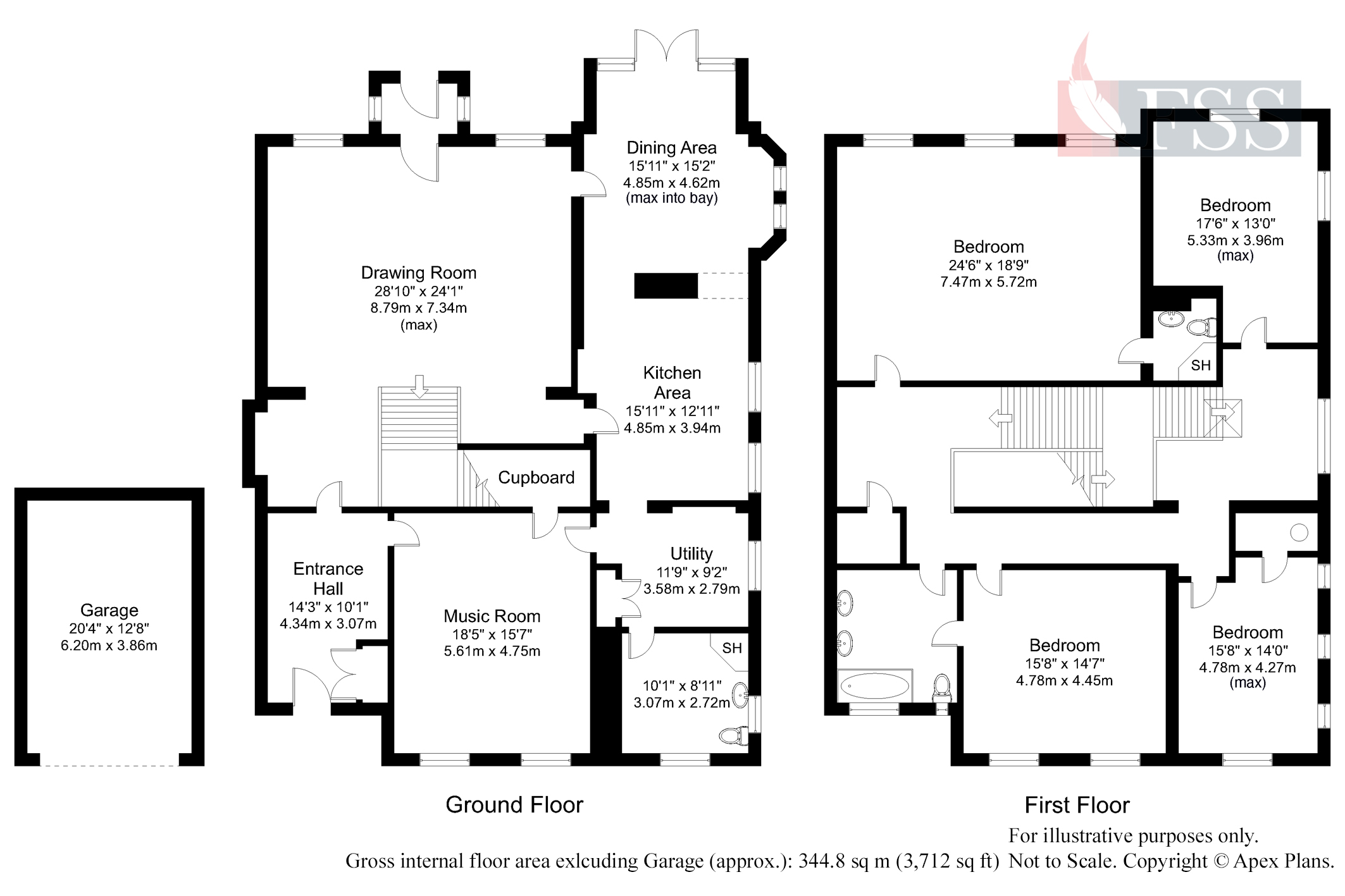 Floorplan for                                                          
                                                    