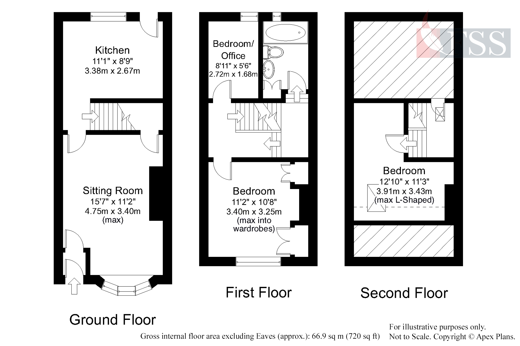Floorplan for                                                          
                                                    