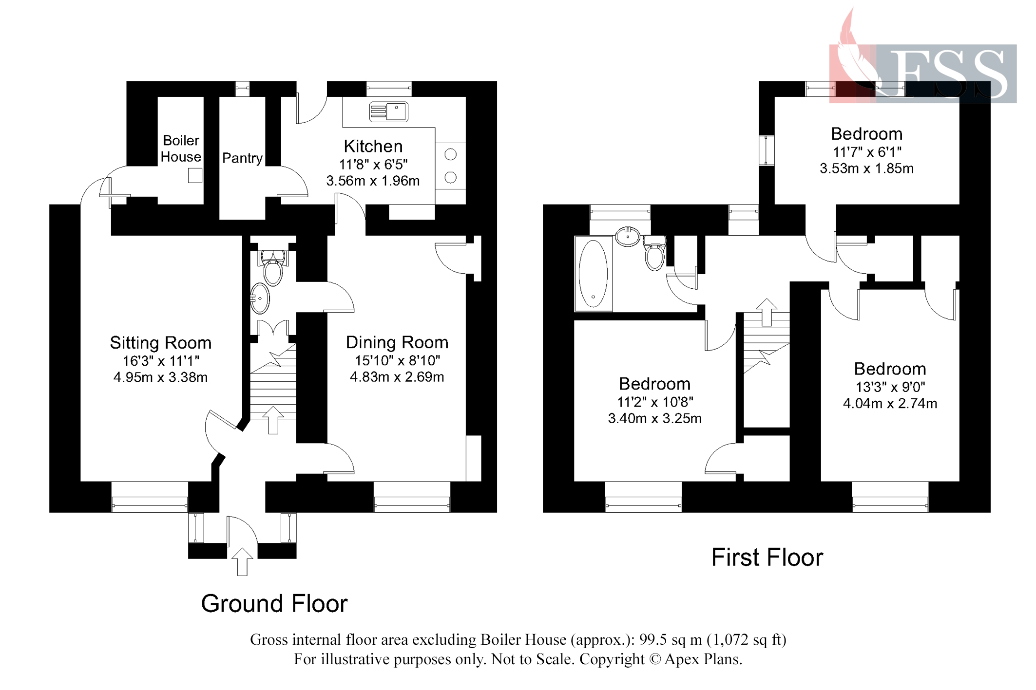 Floorplan for                                                          
                                                    