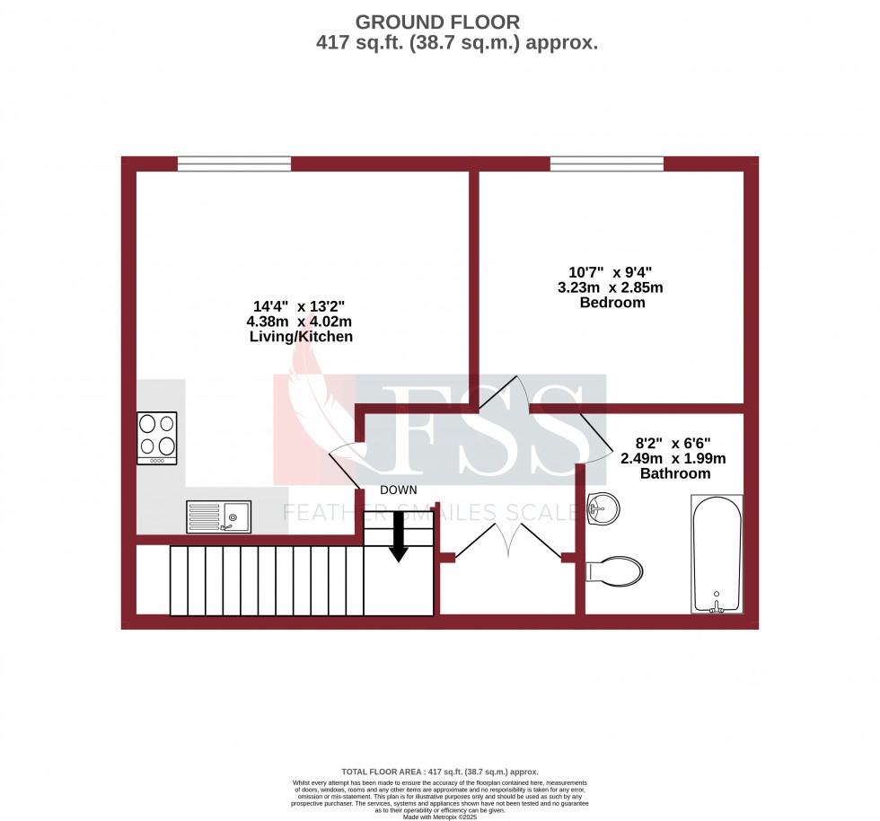 Floorplan for                                                          
                                                    