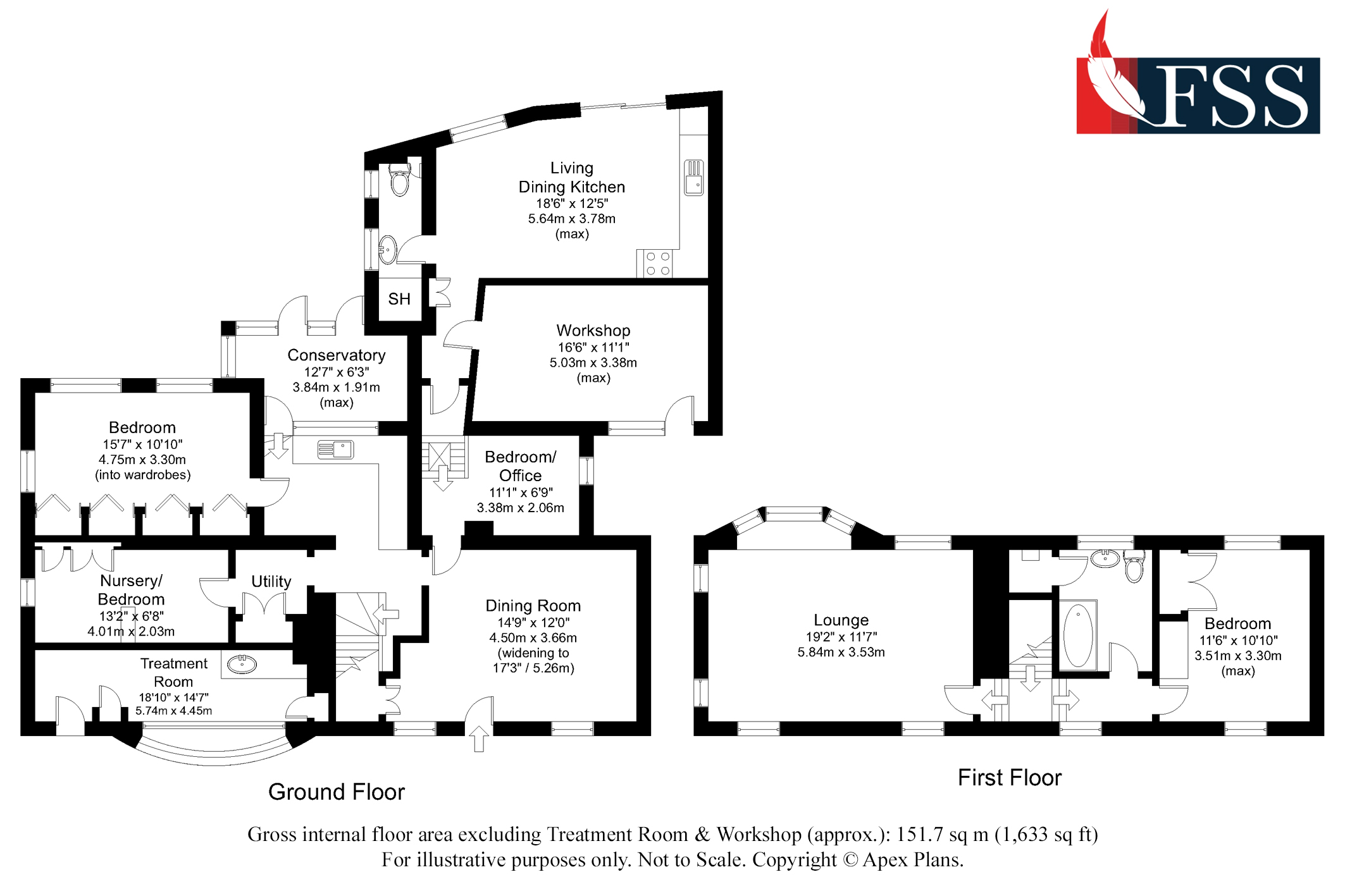 Floorplan for                                                          
                                                    
