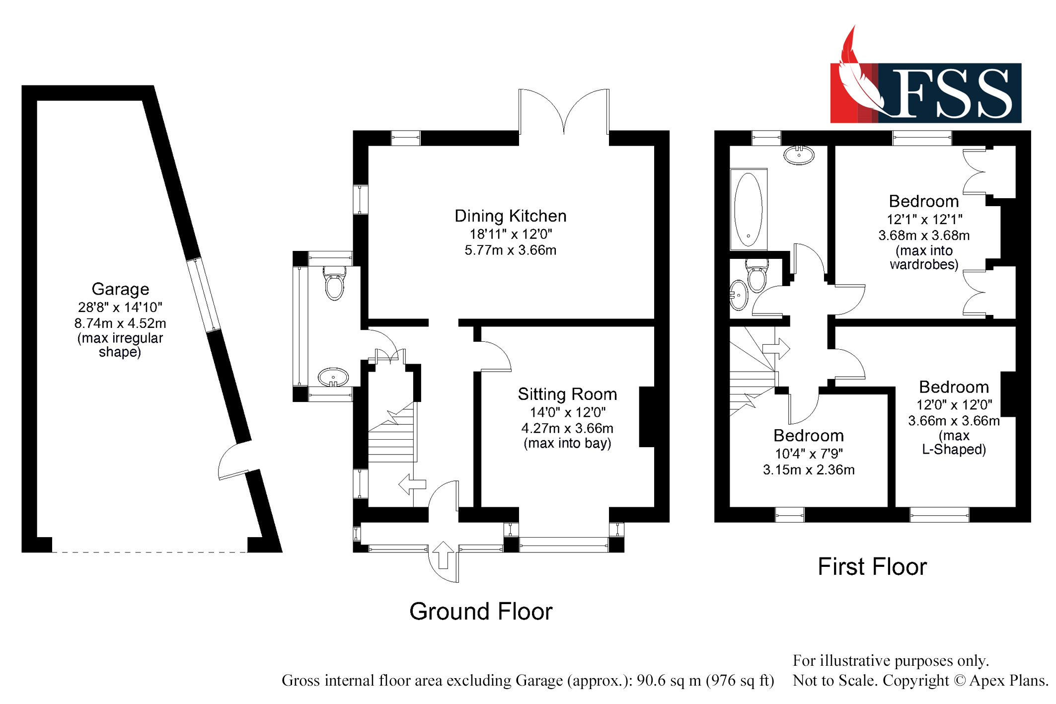 Floorplan for                                                          
                                                    