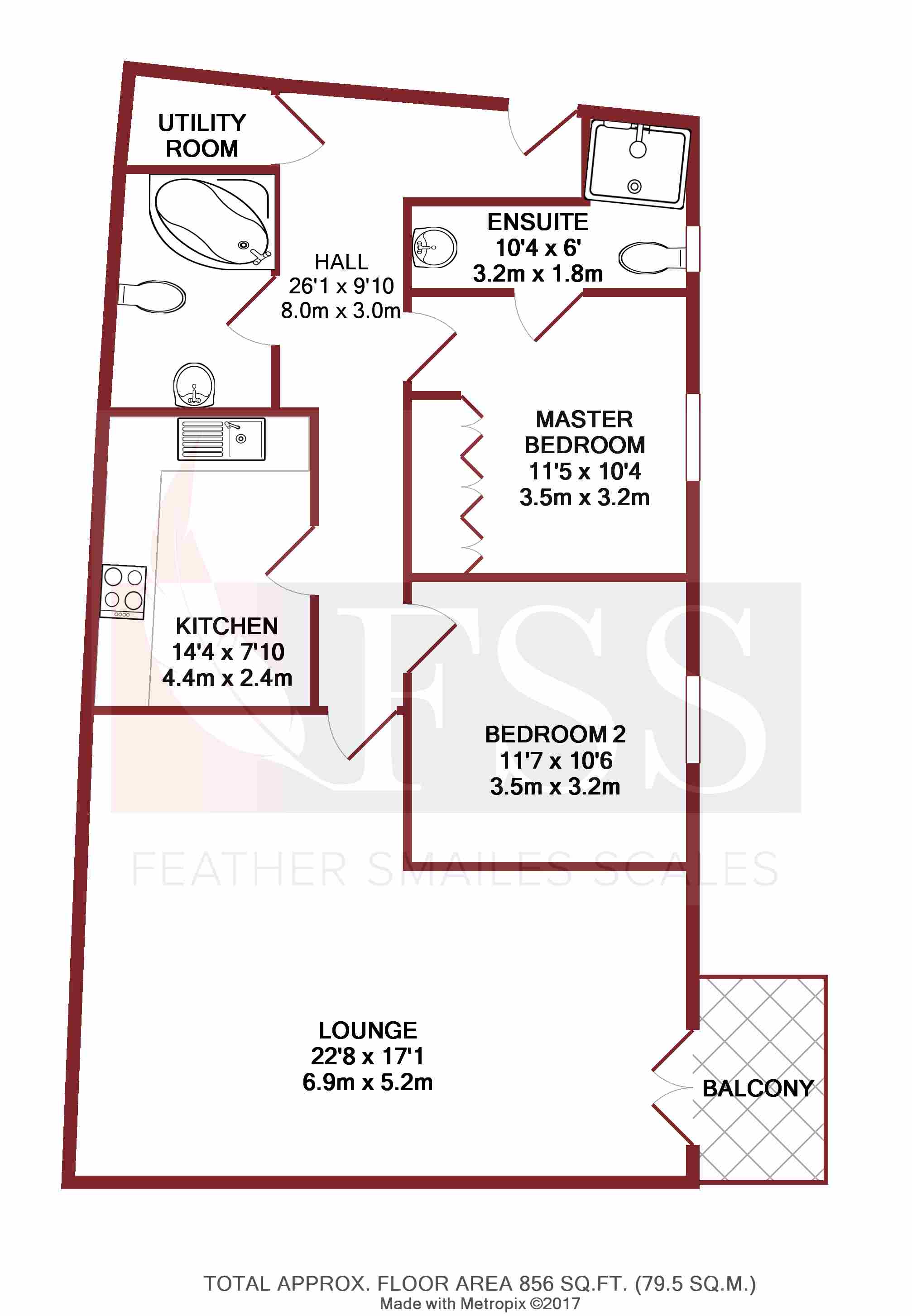 Floorplan for                                                          
                                                    