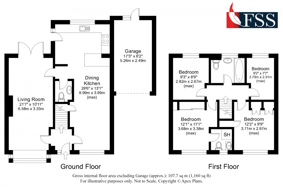 Floorplan for                                                          
                                                    