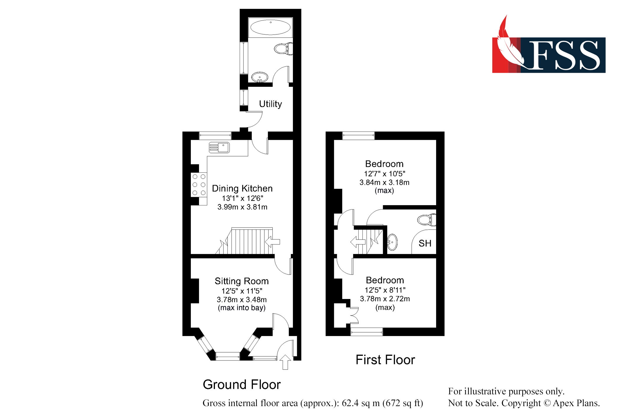 Floorplan for                                                          
                                                    