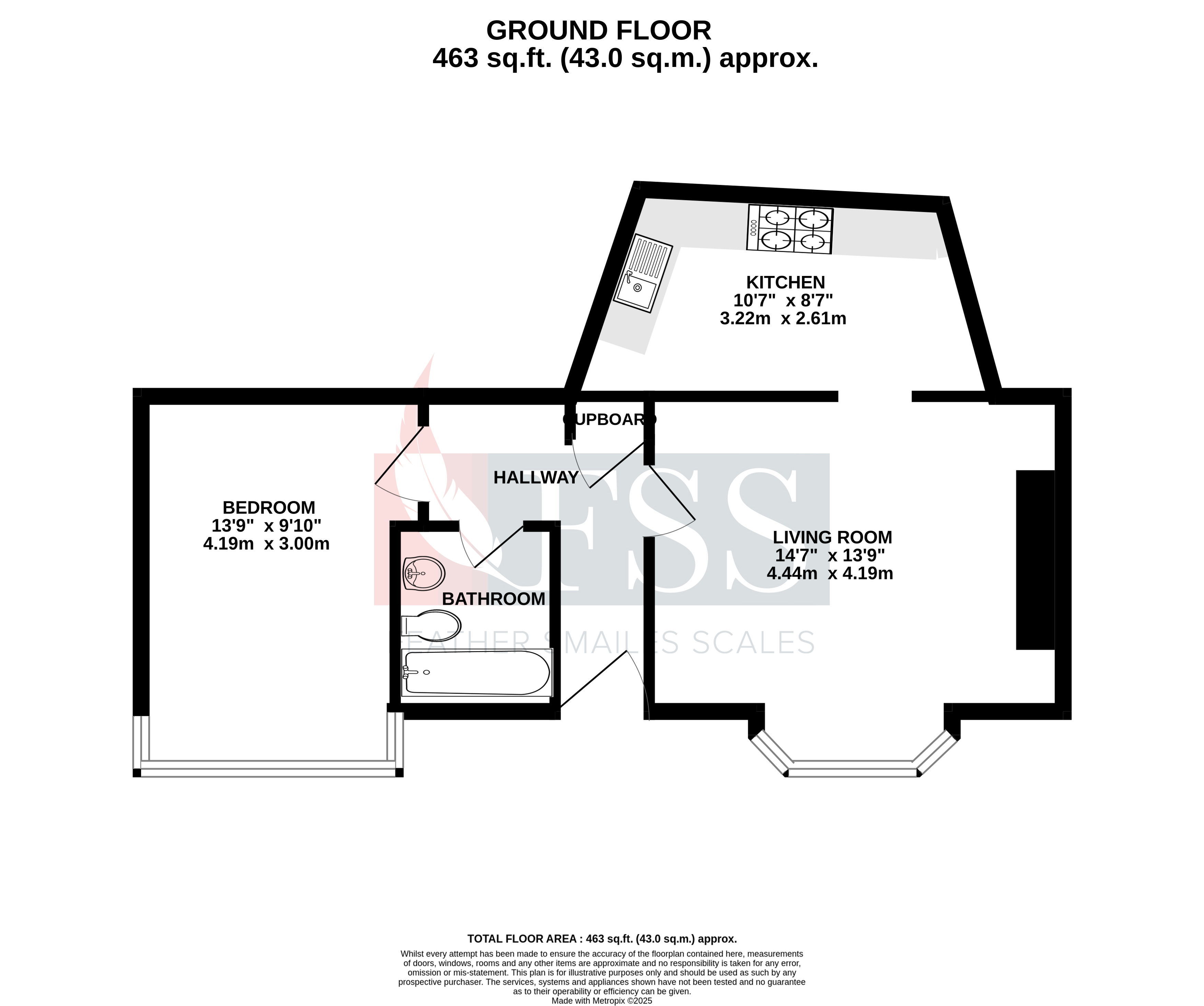 Floorplan for                                                          
                                                    