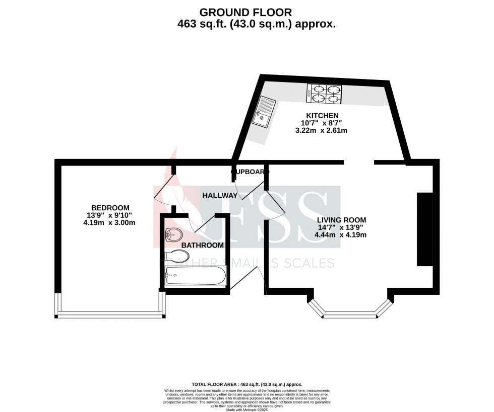 Floorplan for                                                          
                                                    