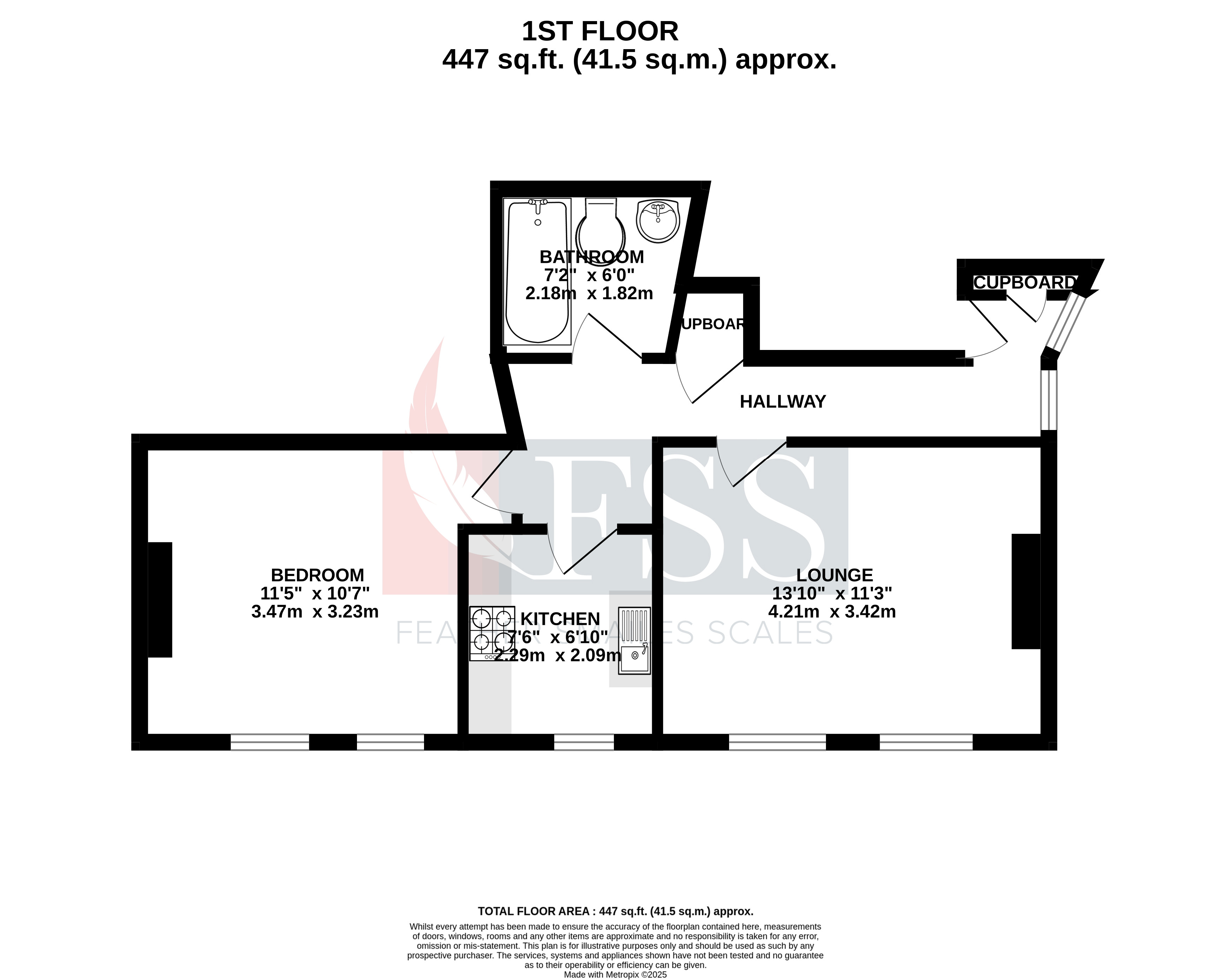 Floorplan for                                                          
                                                    