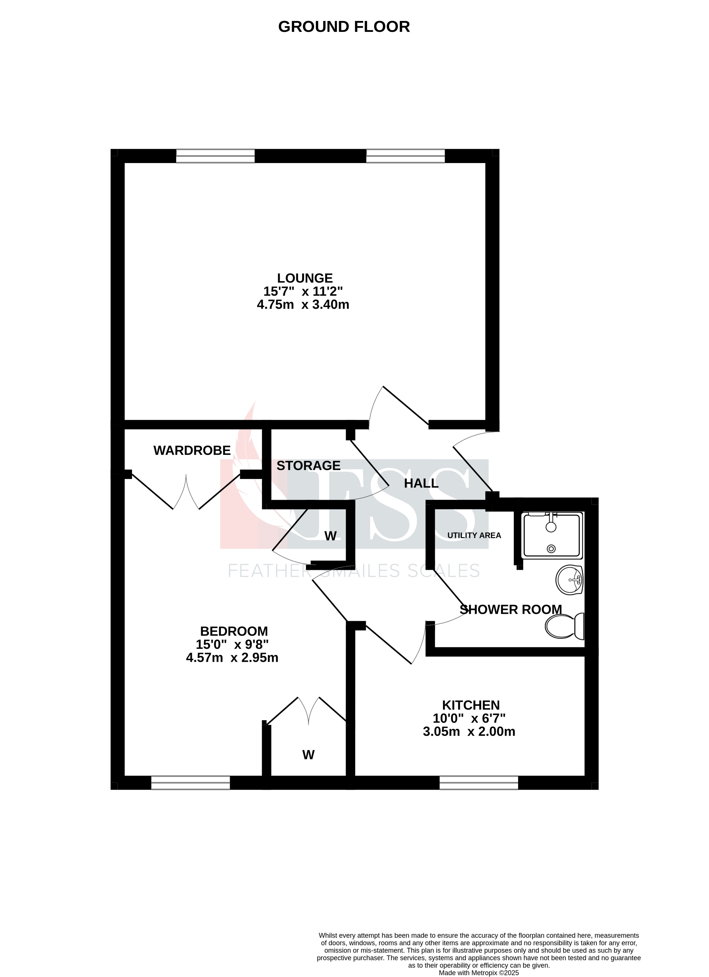 Floorplan for                                                          
                                                    