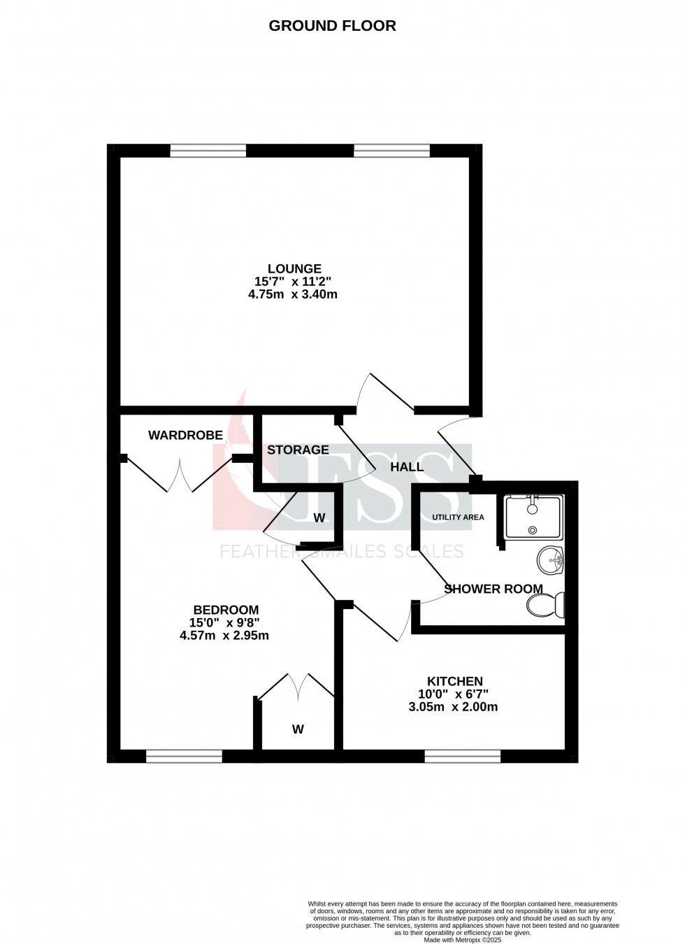 Floorplan for                                                          
                                                    