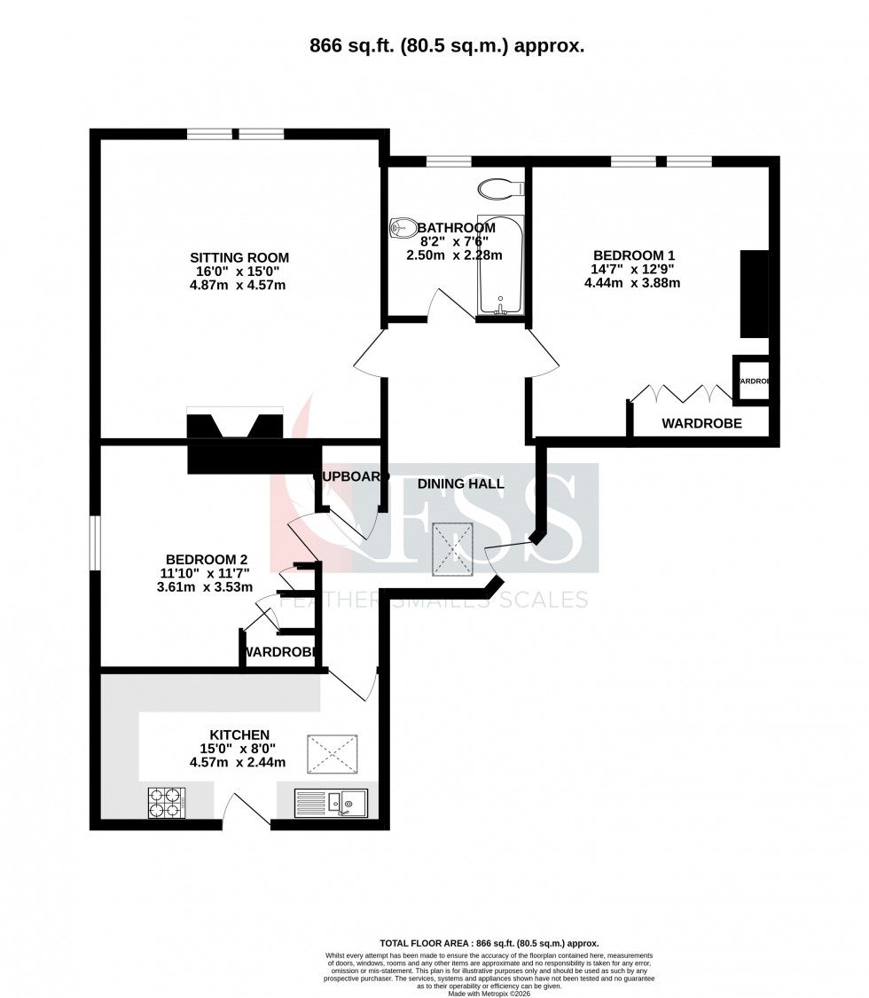 Floorplan for                                                         
                                                    