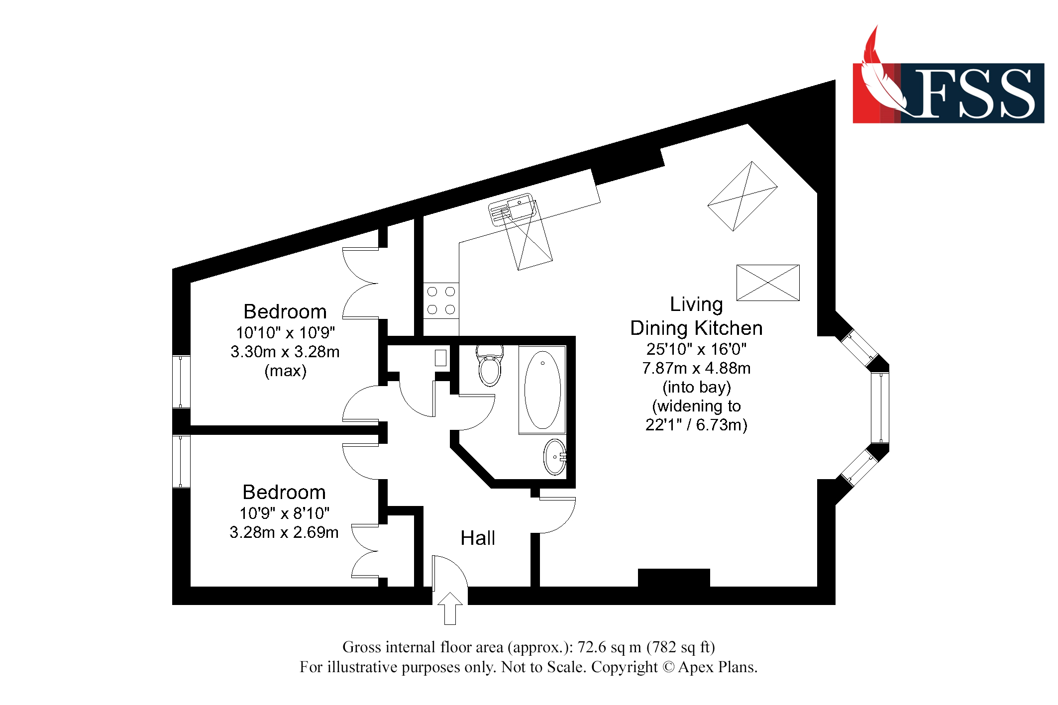 Floorplan for                                                         
                                                    