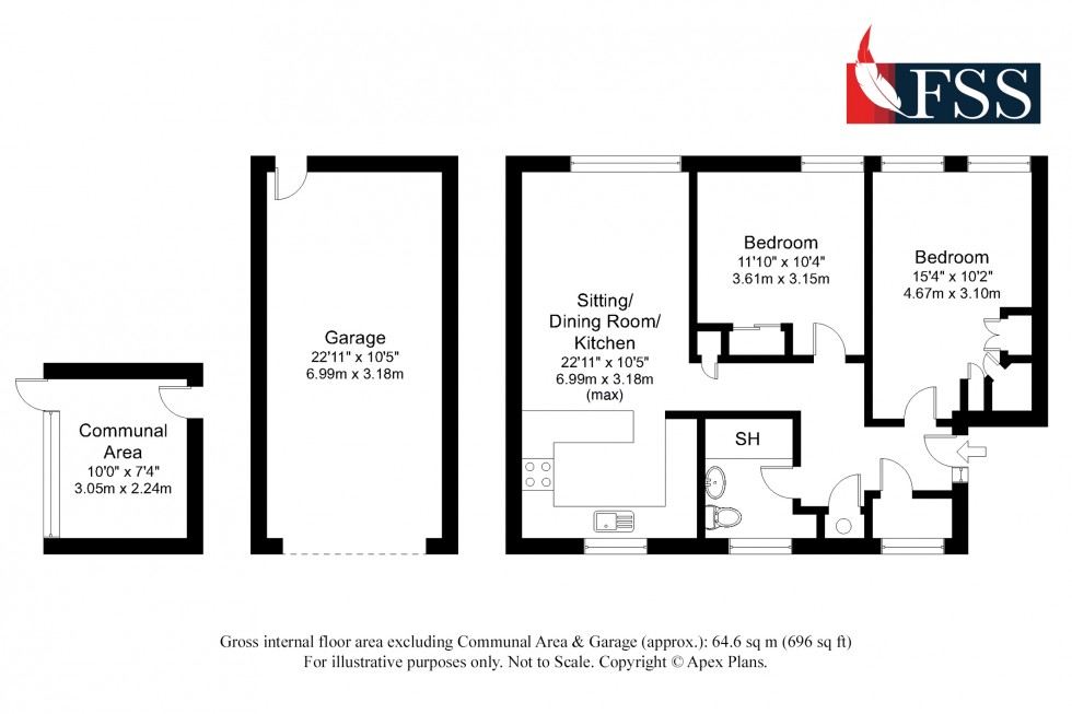 Floorplan for                                                         
                                                    
