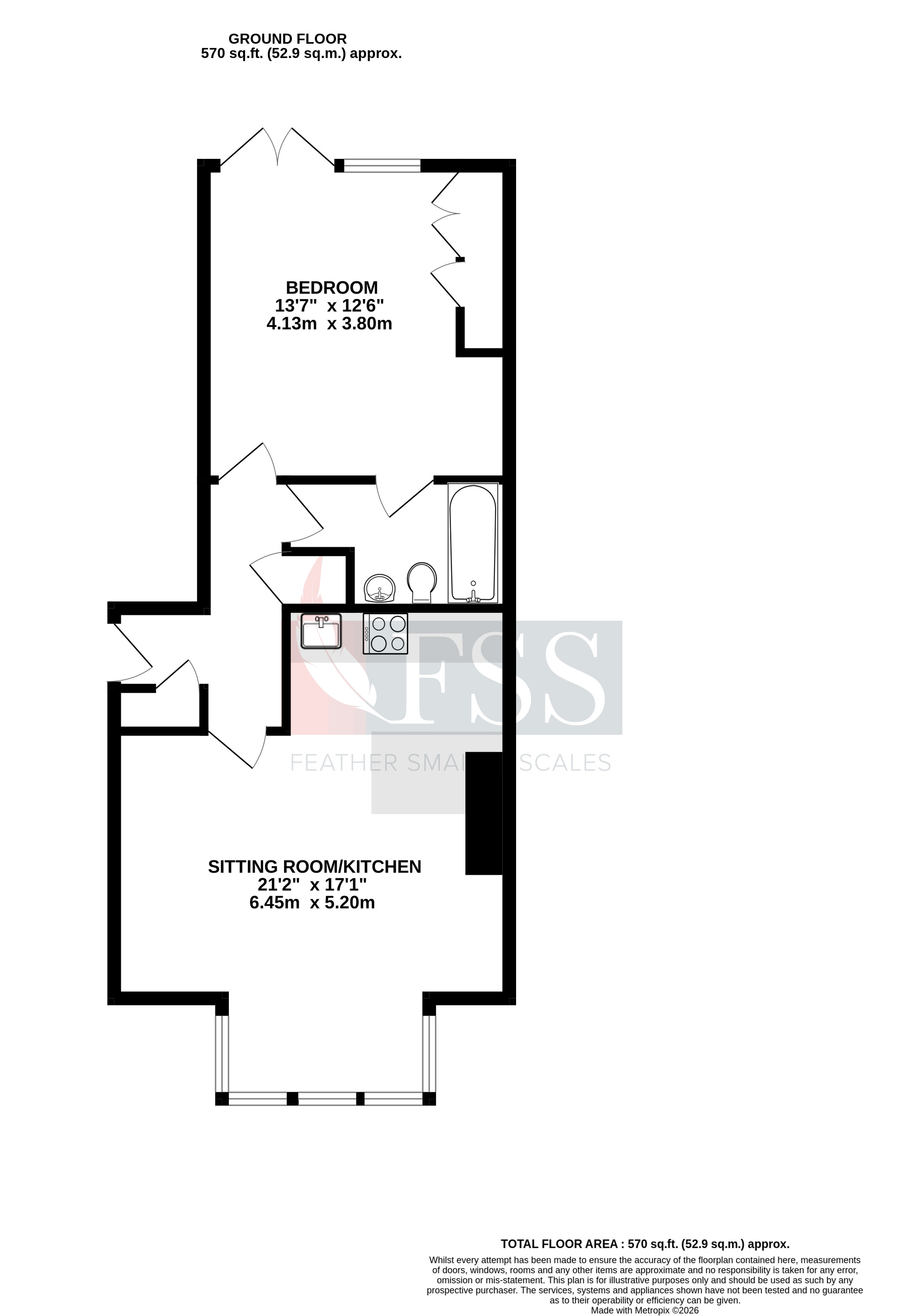 Floorplan for                                                         
                                                    