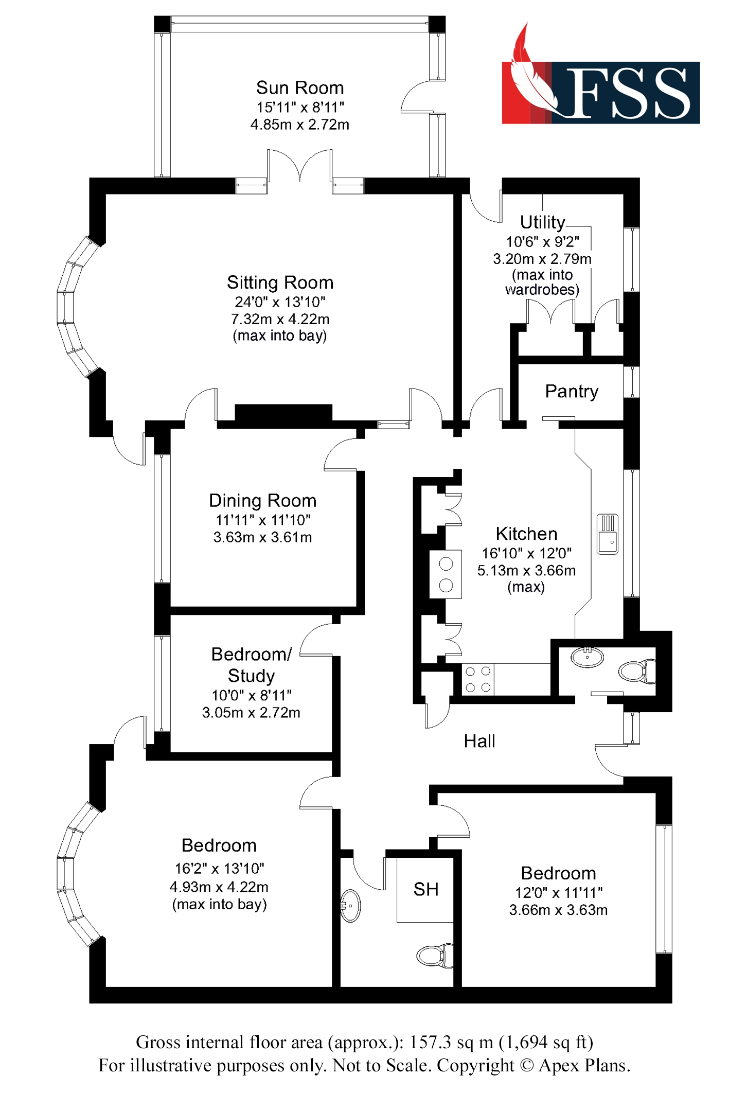 Floorplan for                                                         
                                                    
