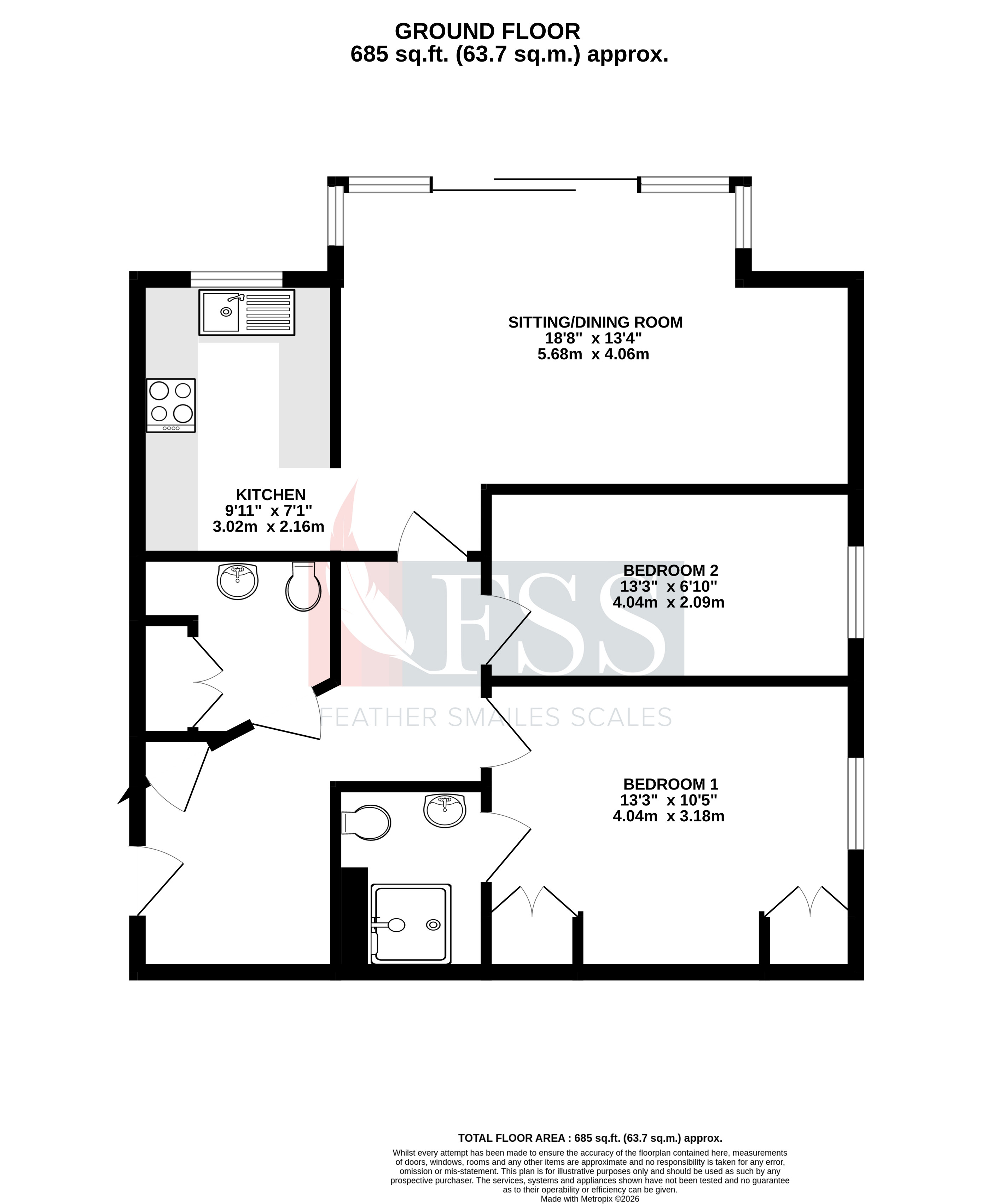 Floorplan for                                                         
                                                    