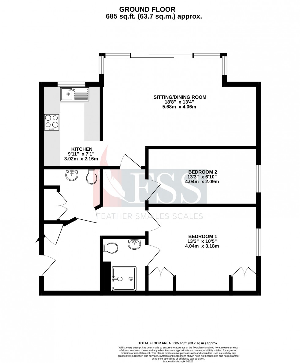 Floorplan for                                                         
                                                    