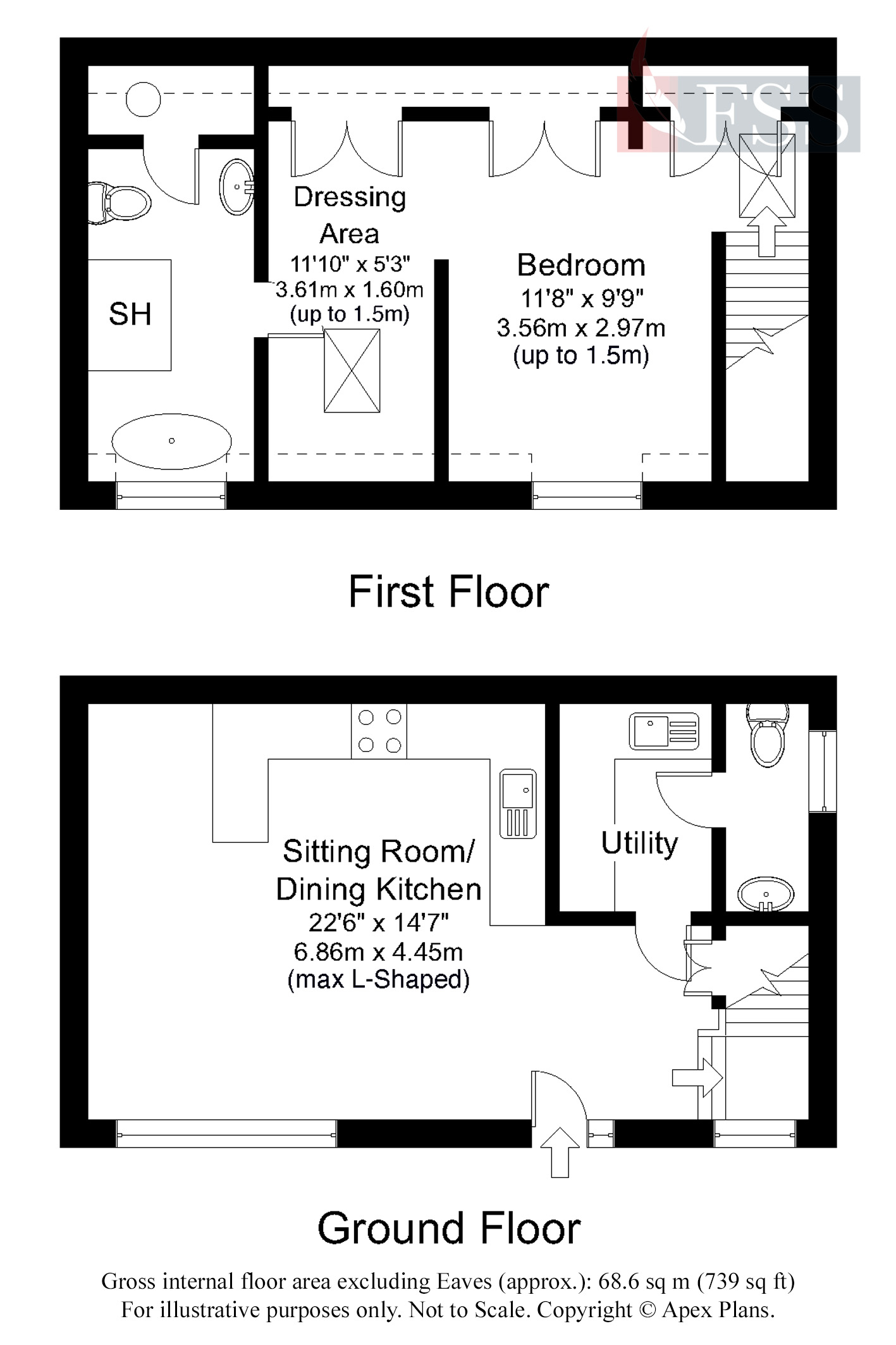 Floorplan for                                                         
                                                    