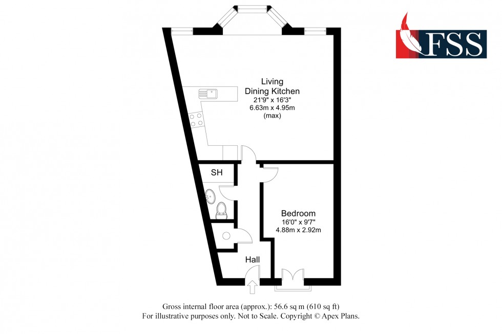 Floorplan for                                                         
                                                    